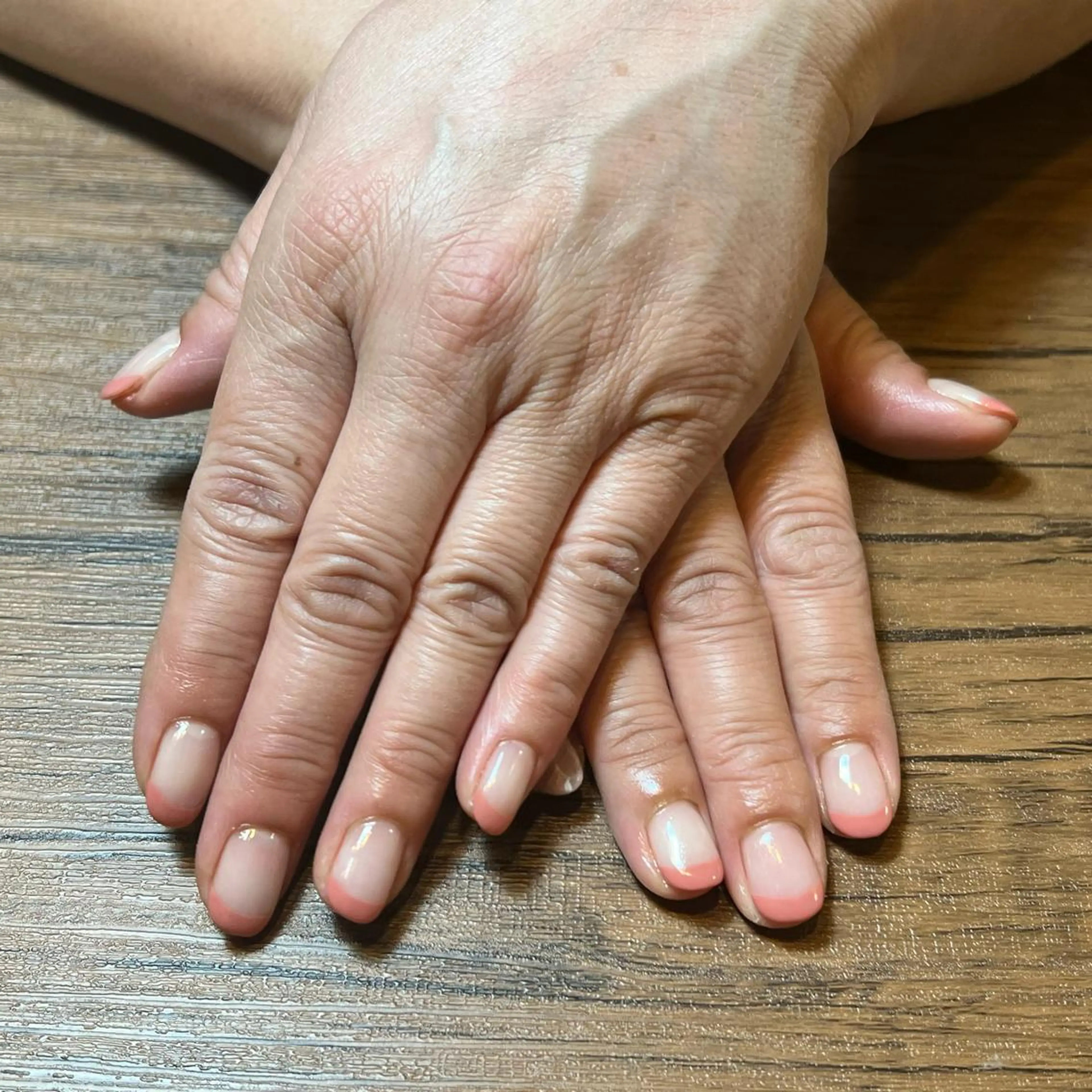 ネイル クリアネイル フレンチネイル オフのみ(ネイル) HENRIETTA NAILSALONのネイルデザイン