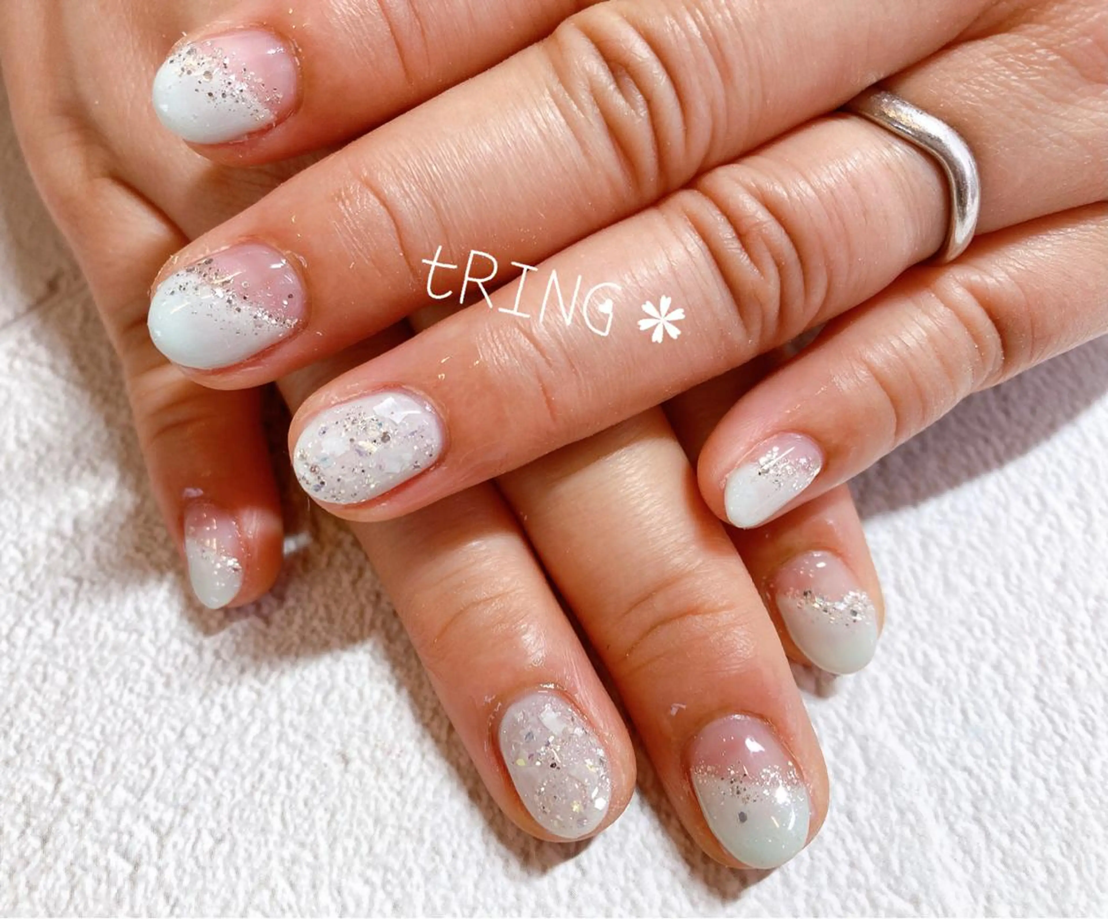 ネイル ハンドネイル tRING* しいの木台のネイルデザイン
