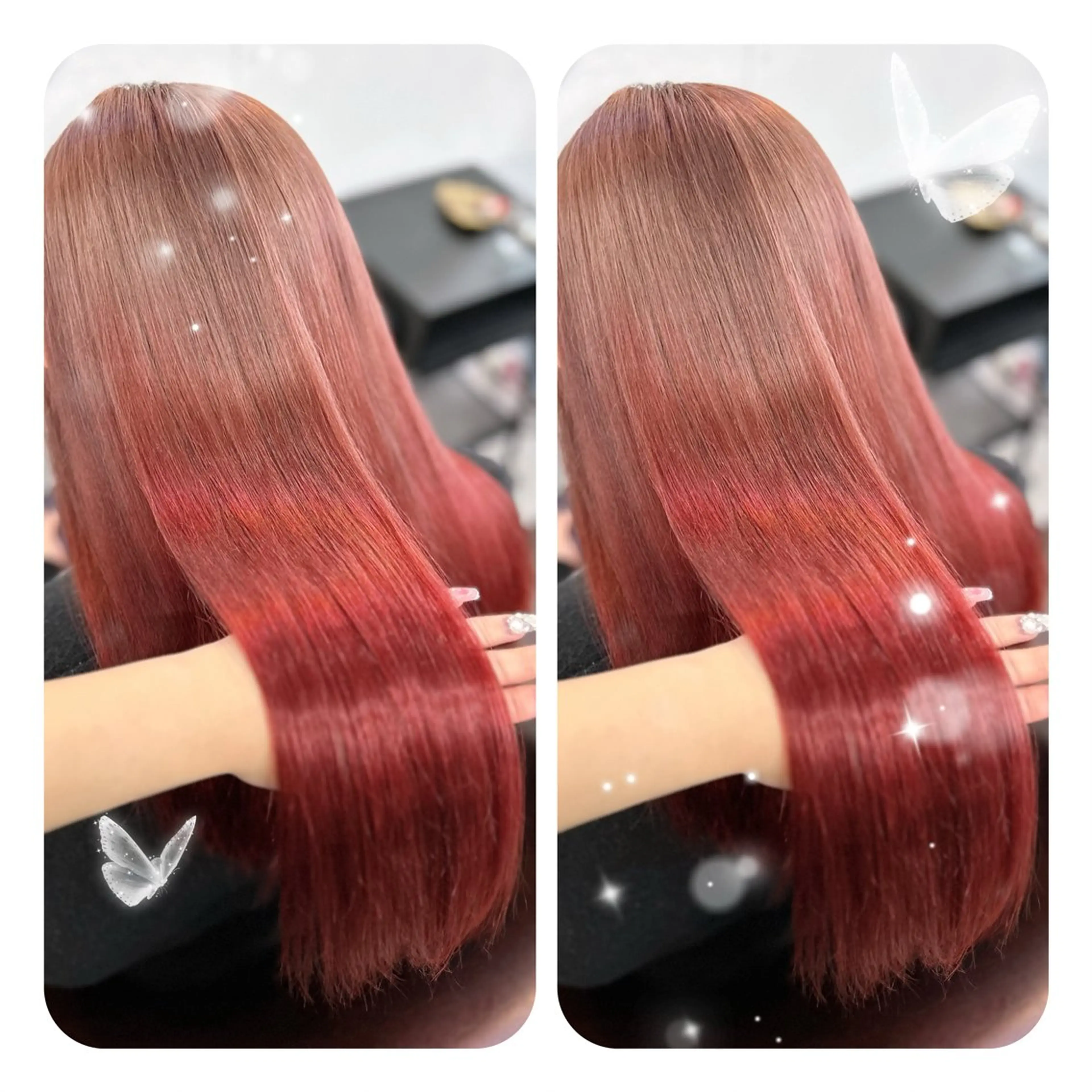 セミロング カラー ヘアカラー 🫧そあん🫧大宮 カットモデル様募集中のヘアスタイル