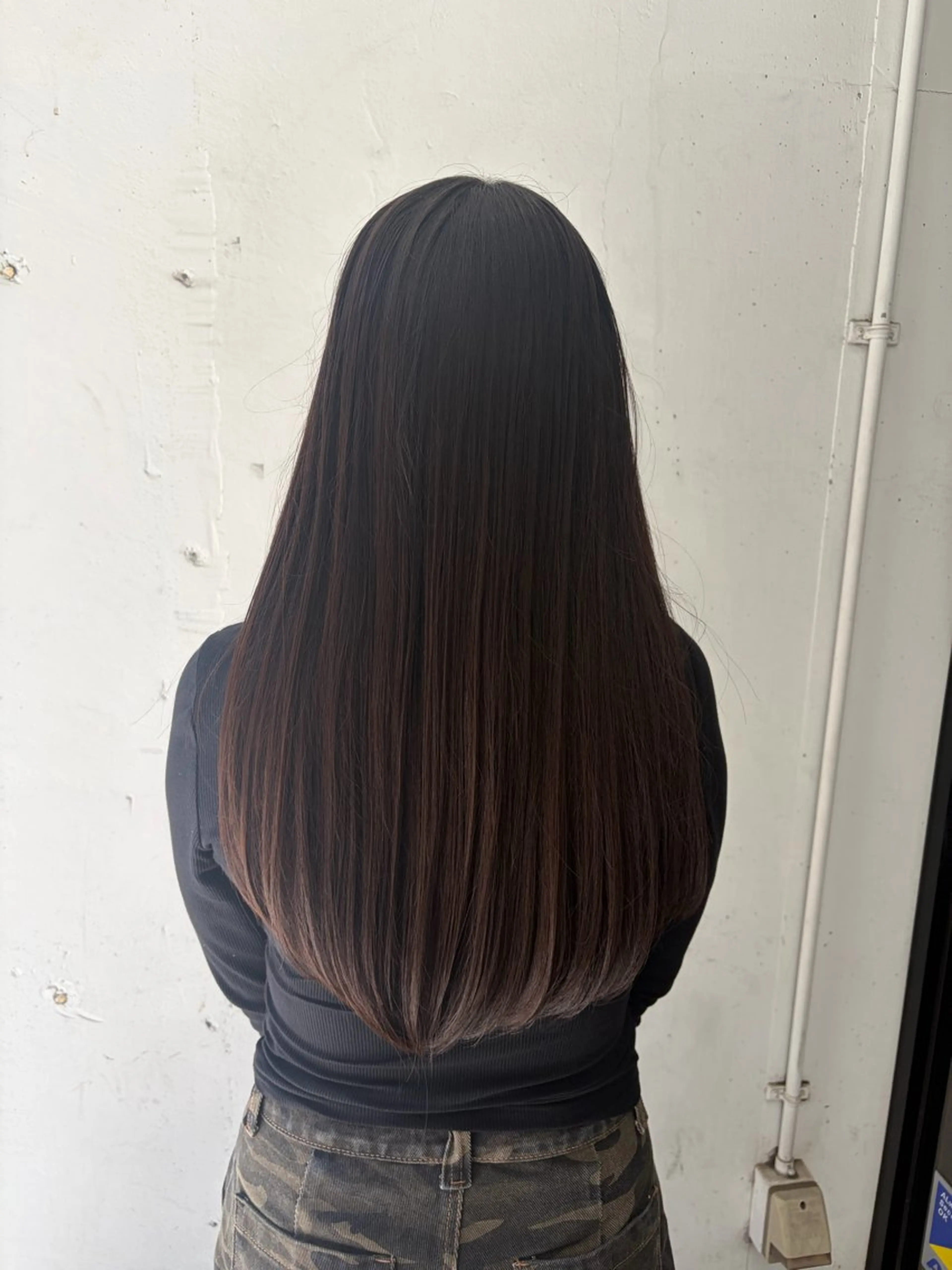 ロング 【無料】カット いながわゆあのヘアスタイル