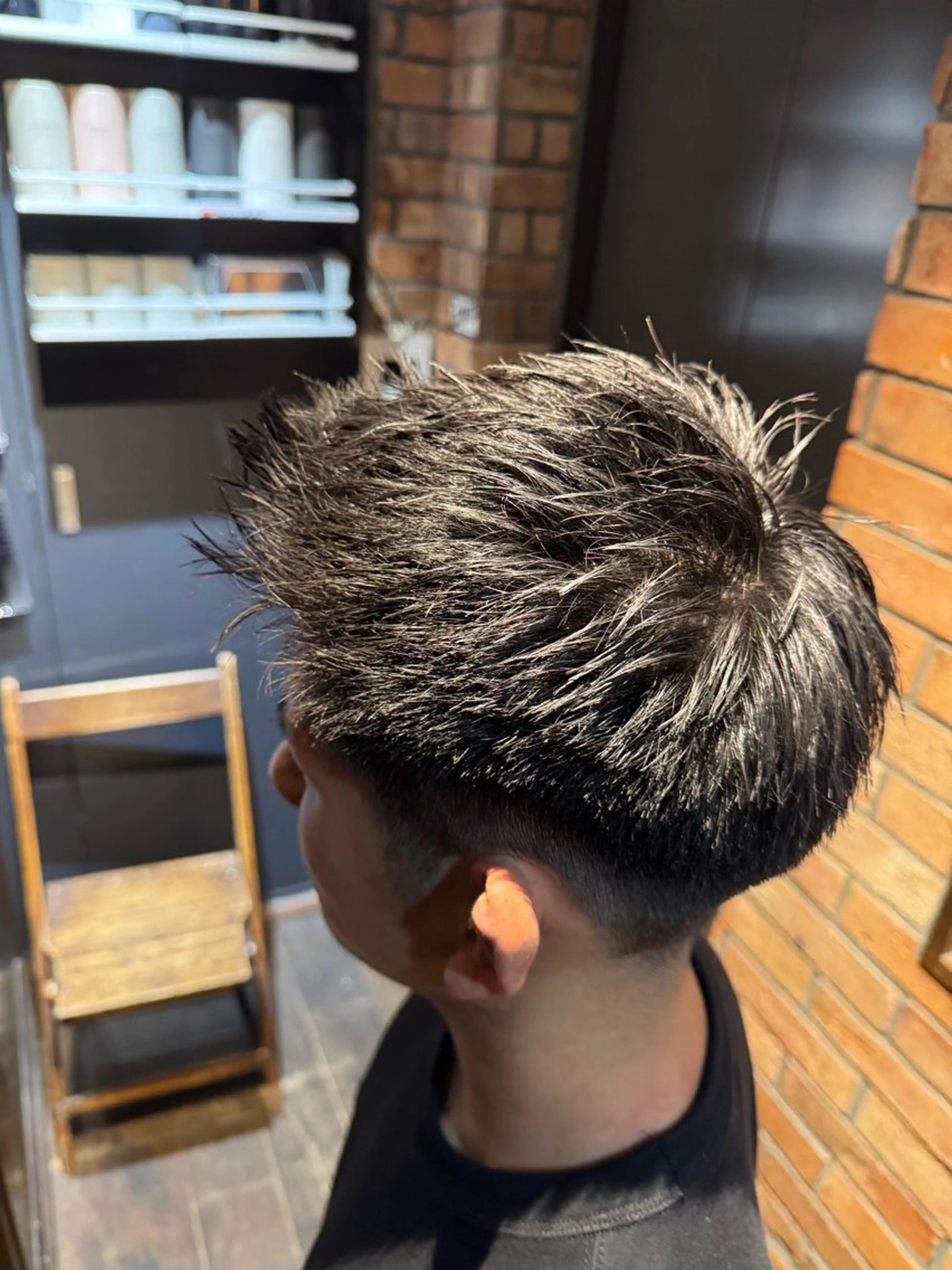 ミディアム メンズ 池内 勇輝のヘアスタイル