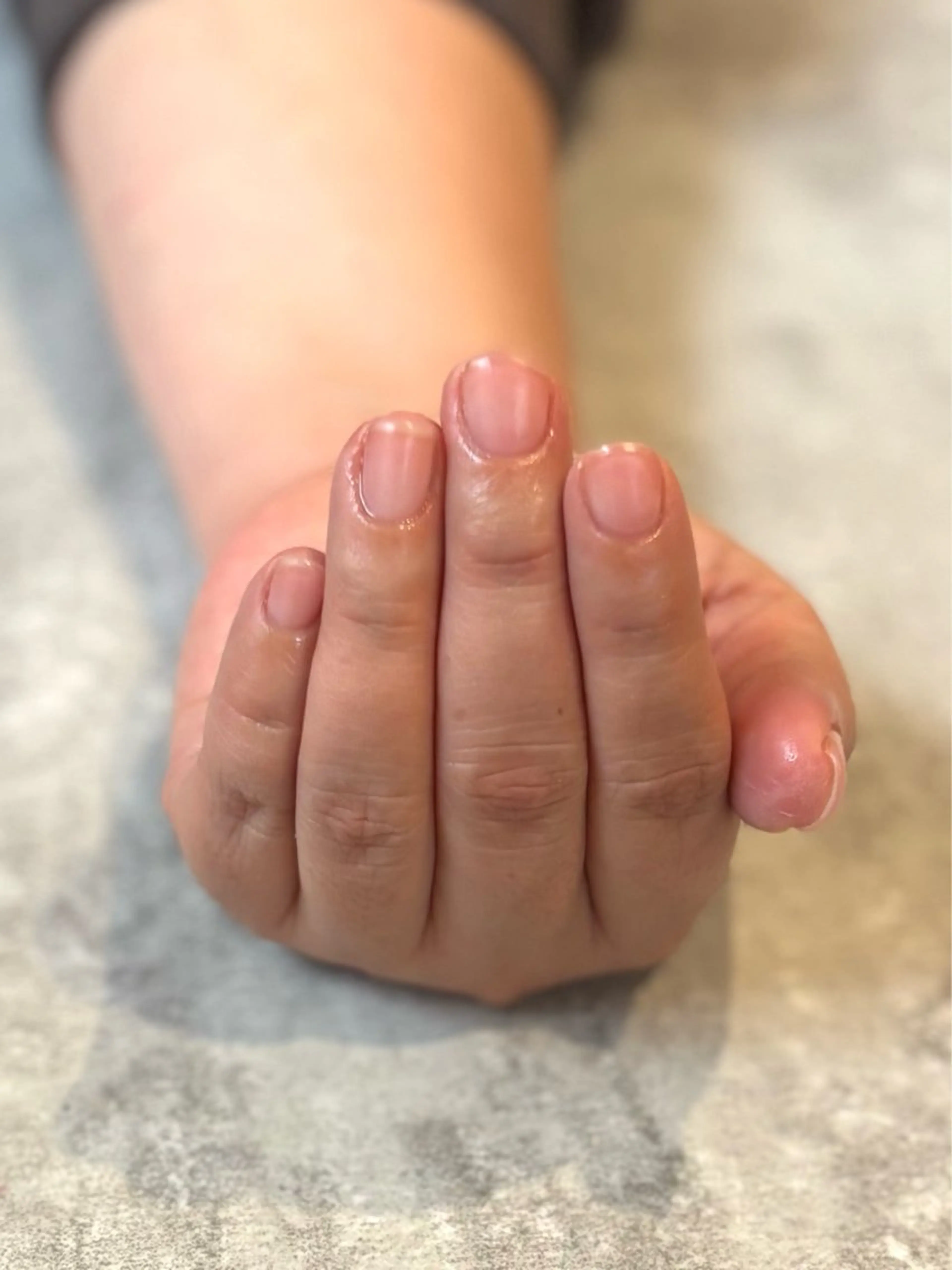 ネイルケア練習モデルの写真