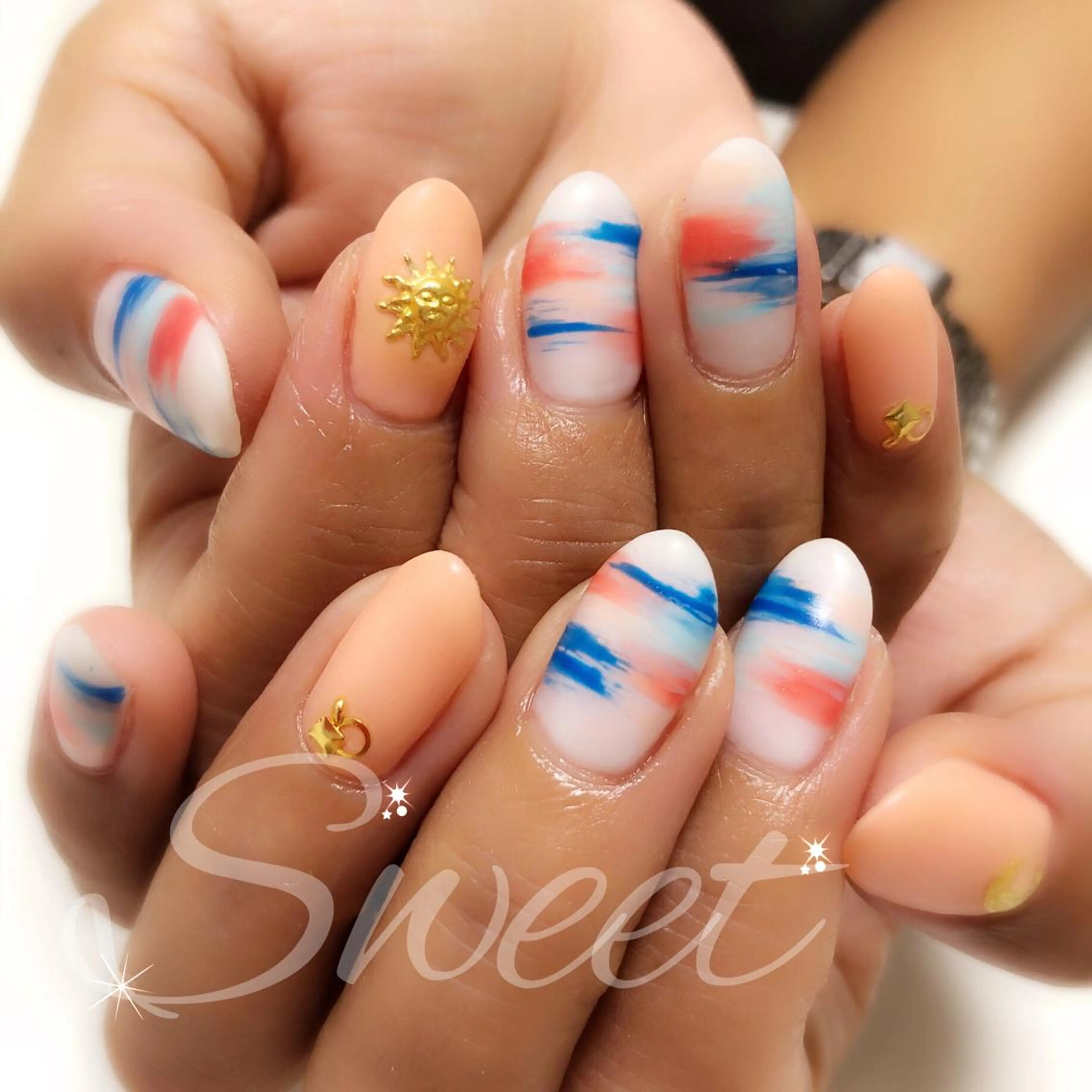 ネイル ハンドネイル sweet 仲野陽子のネイルデザイン