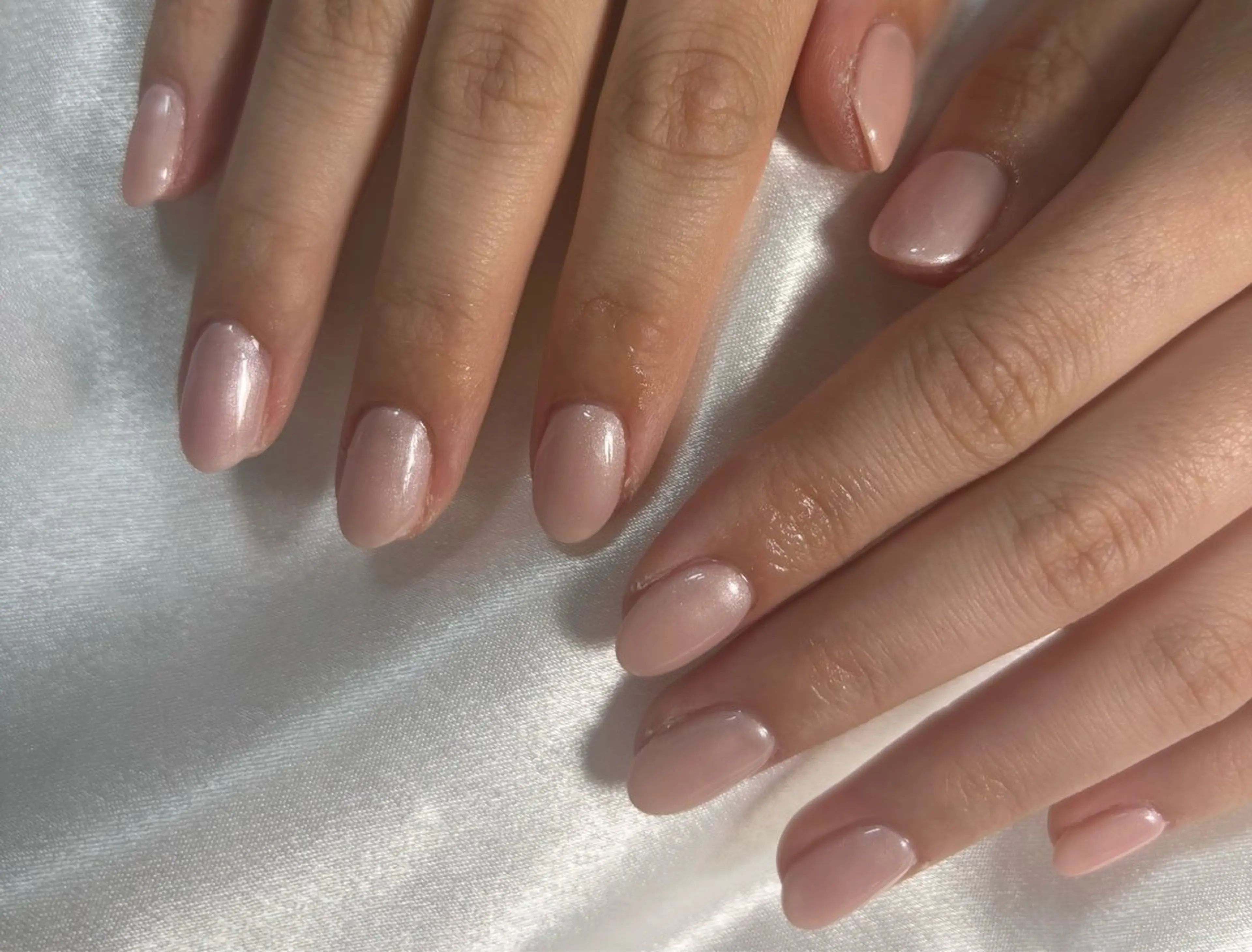 ネイル オーロラネイル 桜ネイル フラワーネイル フットネイル フレンチネイル ハンドネイル kiki nail たまプラーザのネイルデザイン