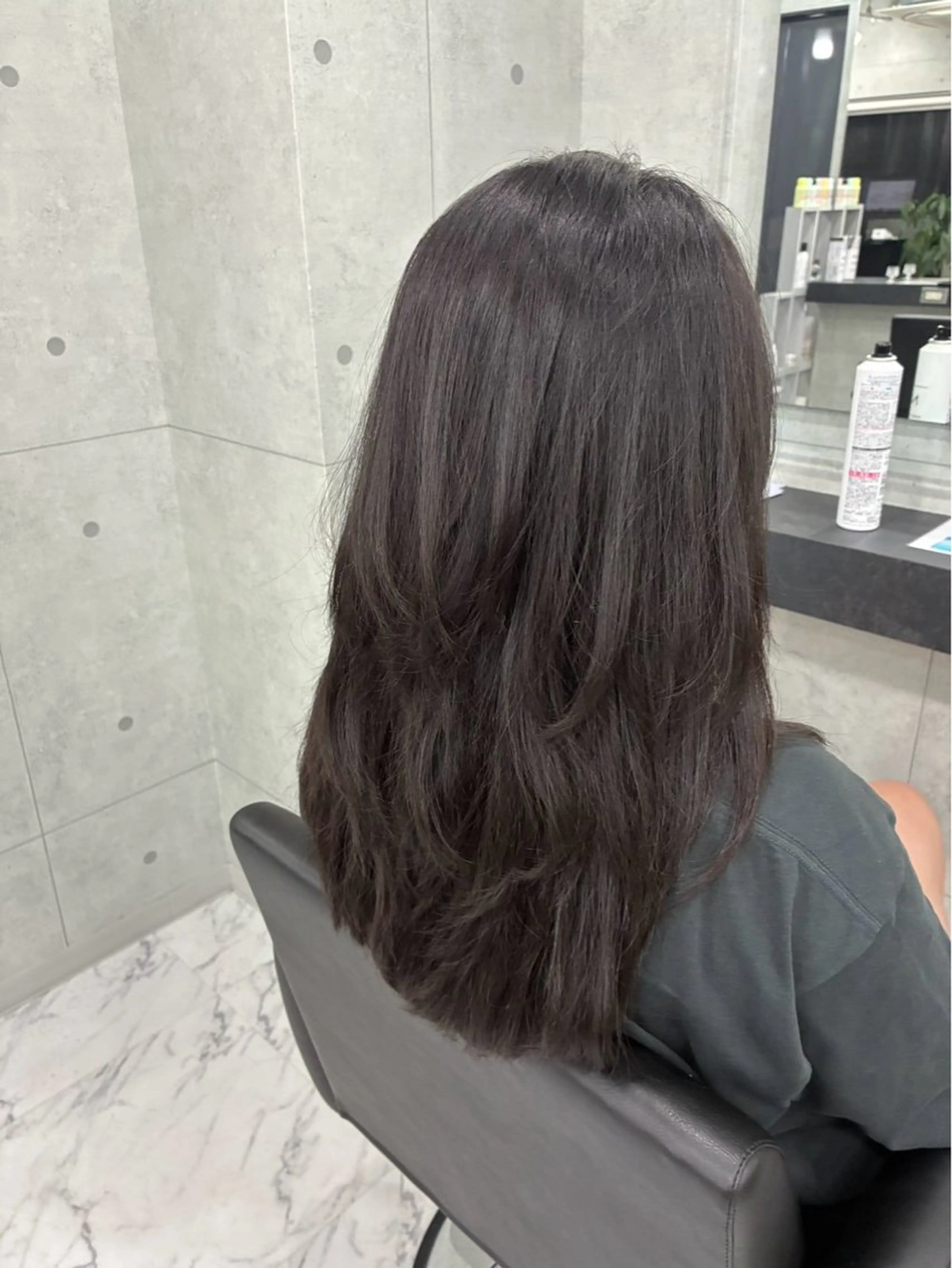 ロング カラー ハイレイヤー レイヤーカット カット ヘアカラー トリートメント Endearing 北澤那未🌟銀座のヘアスタイル