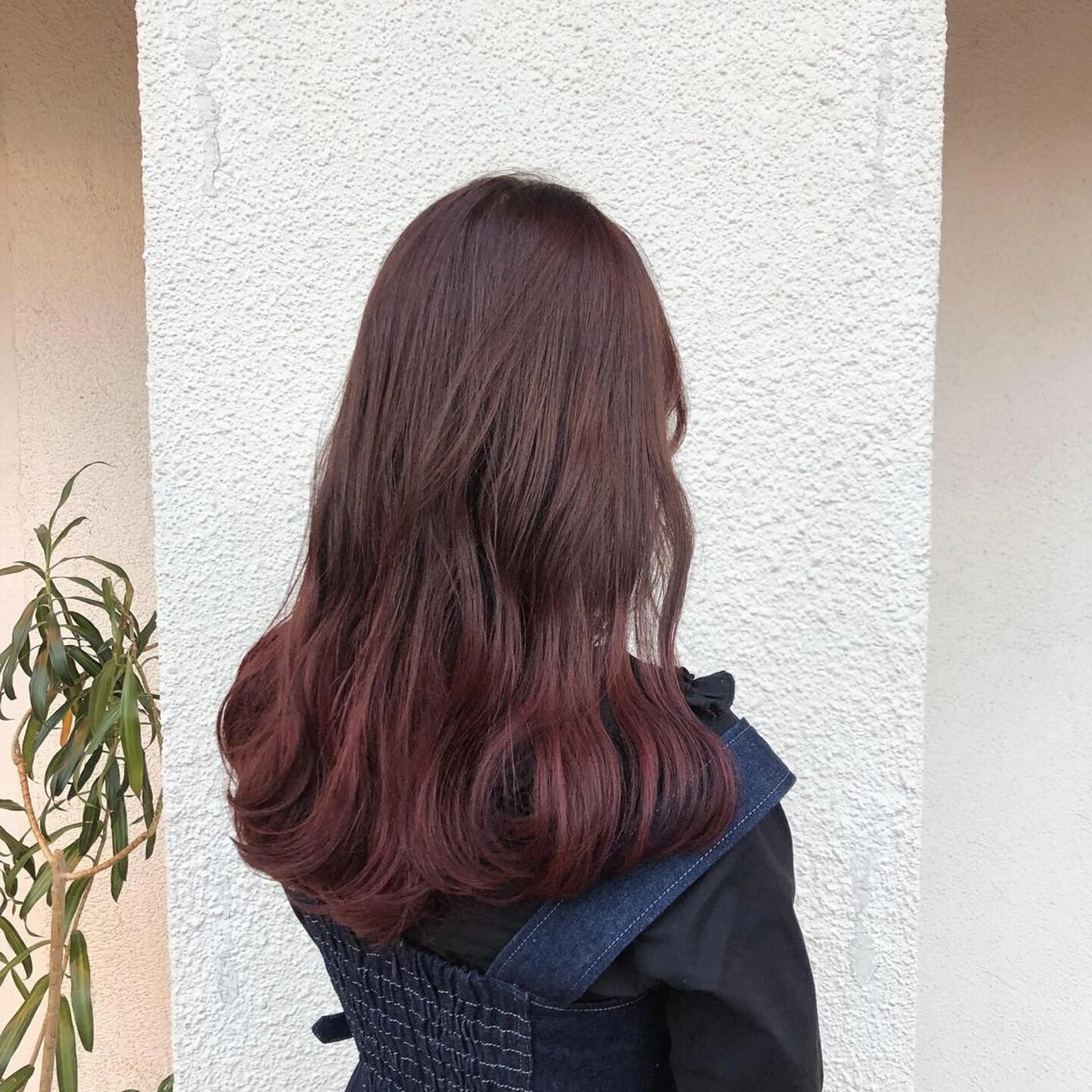 ロング カラー ヘアアレンジ ブラウンカラー グラデーションカラー ピンクカラー ピンクブラウン カット ヘアカラー トリートメント 酸性縮毛矯正🧴韓国 レイヤー/髪質改善のヘアスタイル