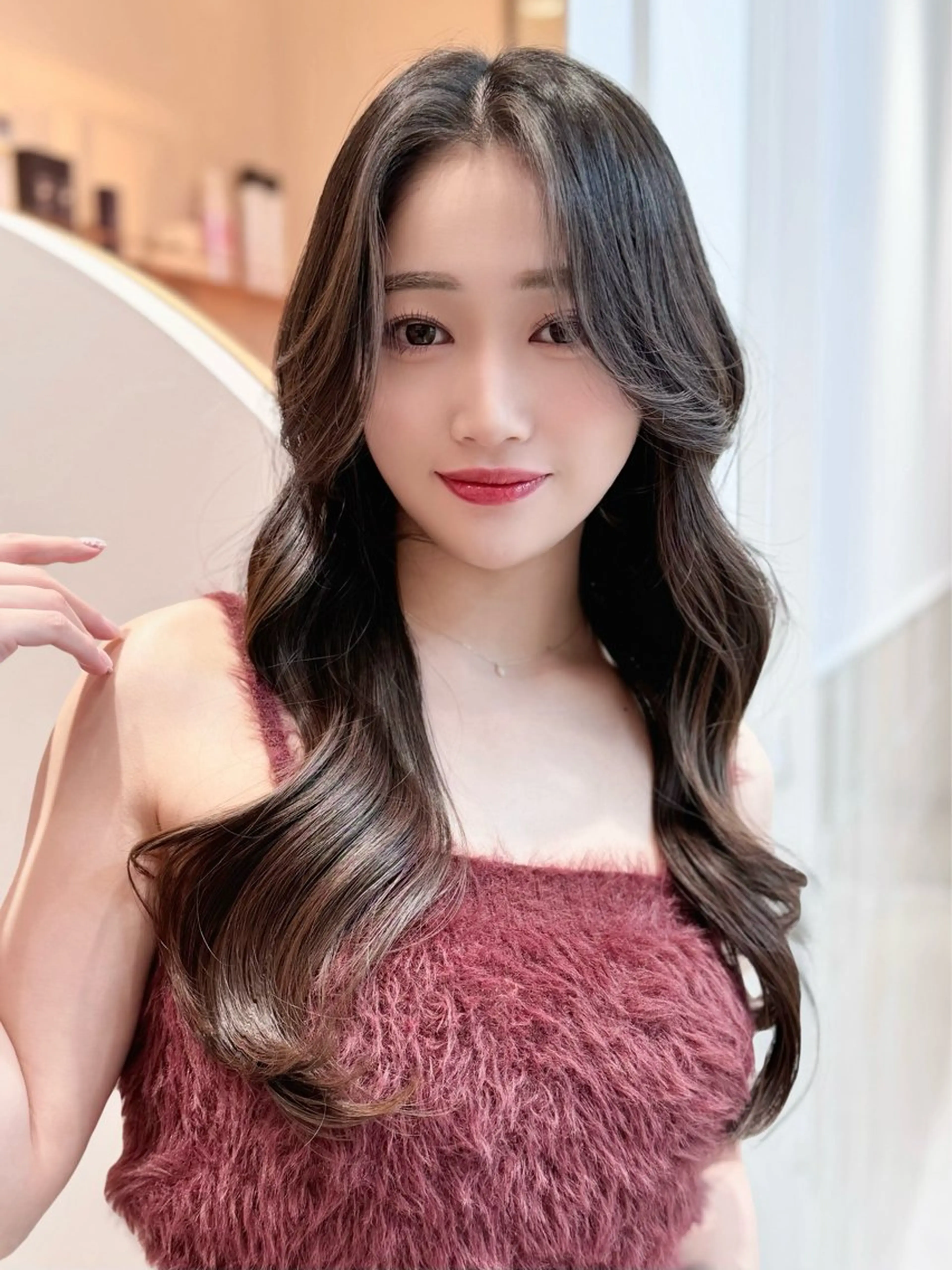 ロング カラー カット ヘアカラー トリートメント 《韓国レイヤー特化》 艶髪✨EMIのヘアスタイル