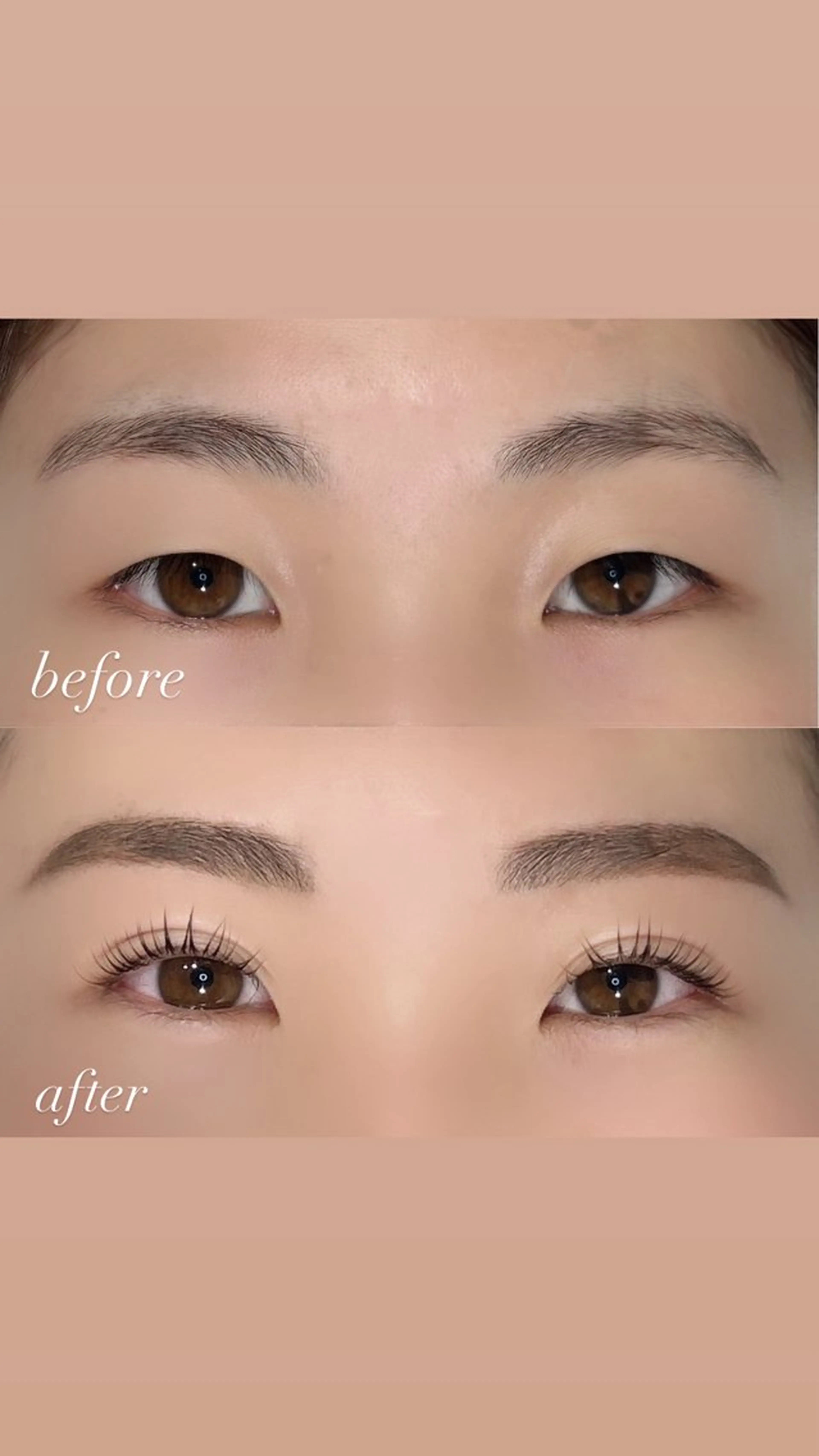 マツエク・マツパ パリジェンヌラッシュリフト 一重×まつ毛パーマ 鎗田 真優の眉毛・アイブロウイメージ