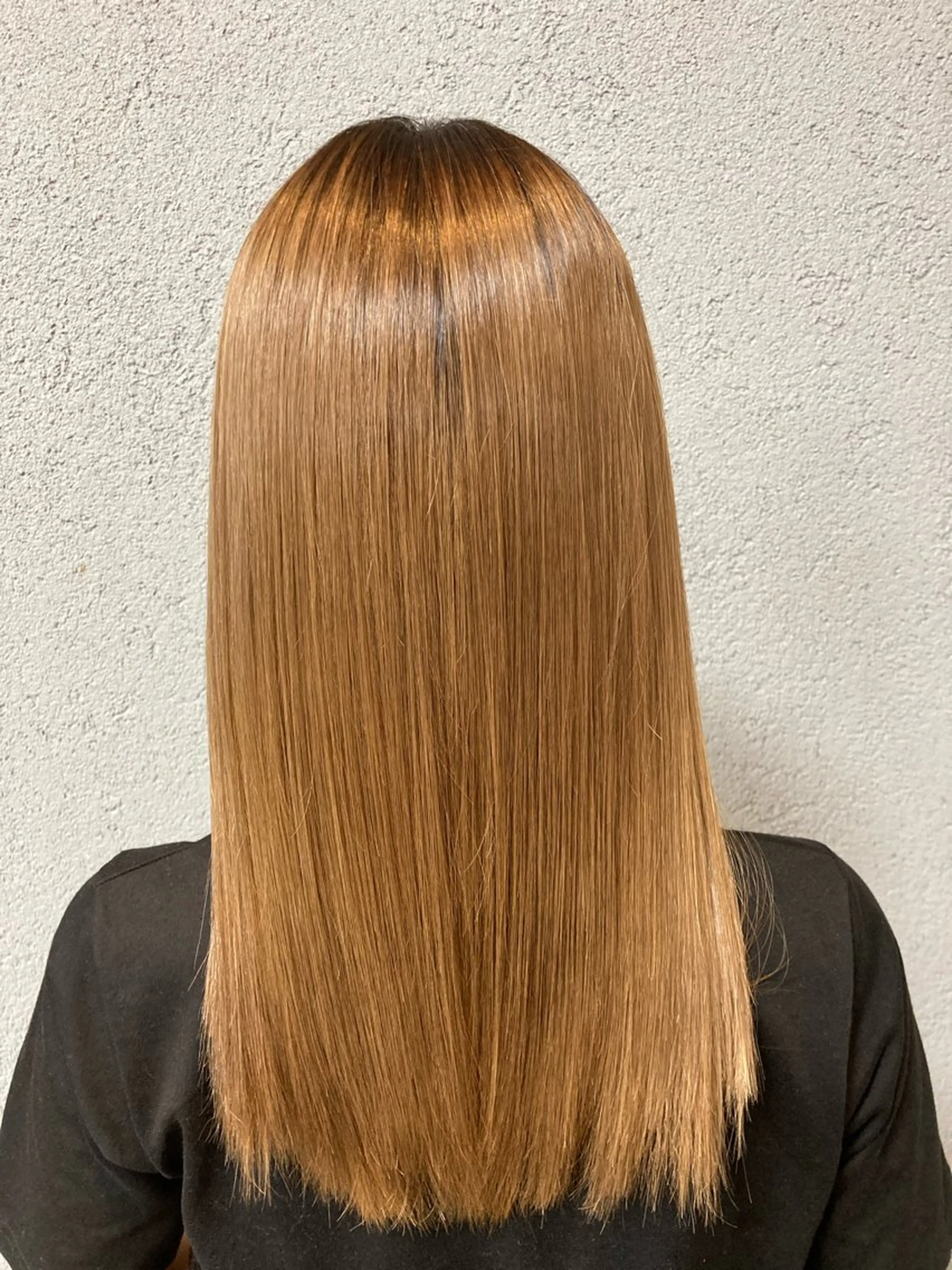 セミロング 髪質改善 トリートメント 阿倍野/髪質改善 /縮毛矯正/坪田幸広のヘアスタイル