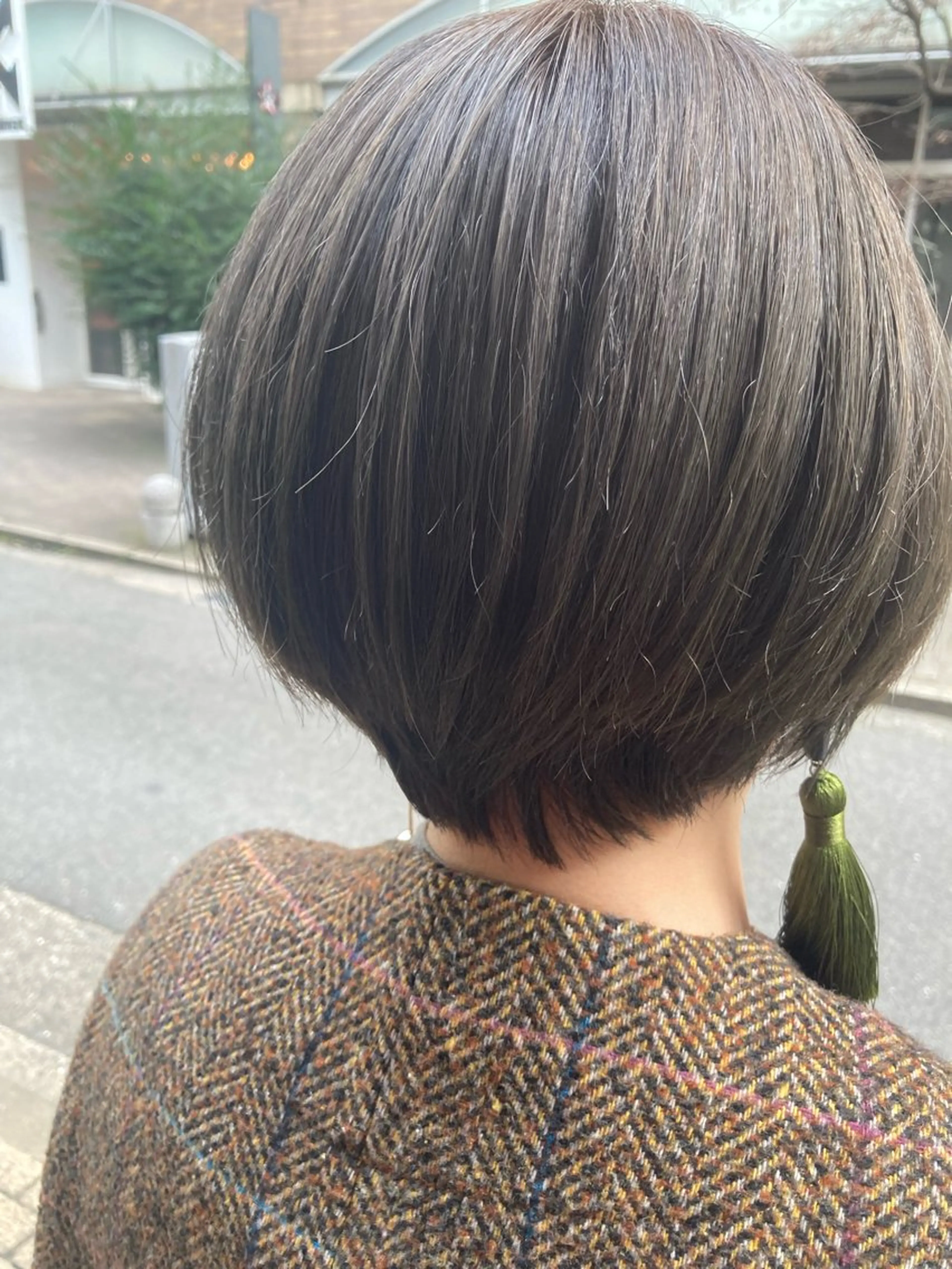 ショート カラー ブリーチ 透明感カラー カット ヘアカラー ROSSO春日部店 /髪質改善/カワムラのヘアスタイル