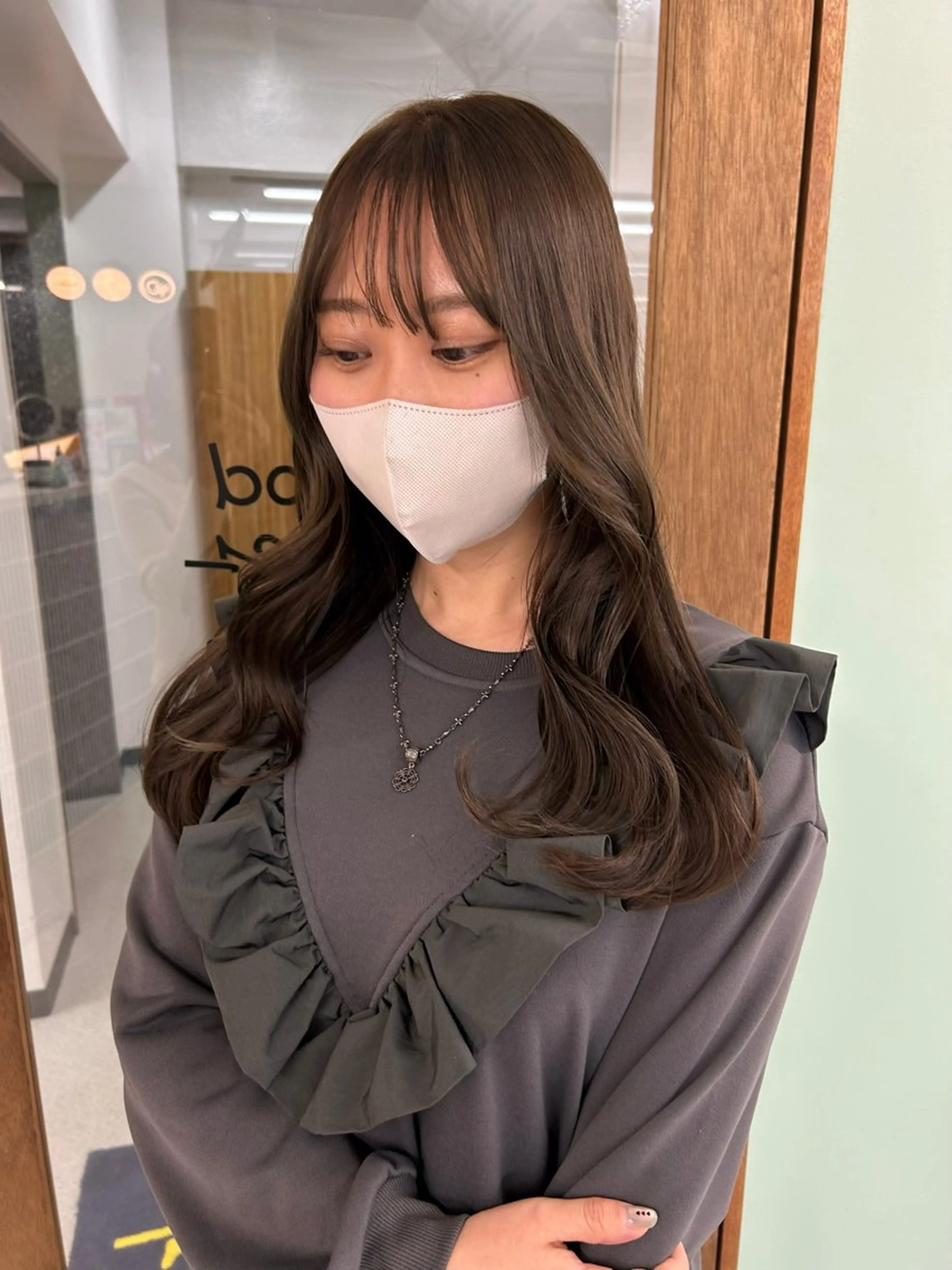 セミロング レイヤー・ボブカット ／もえまる🌻のヘアスタイル