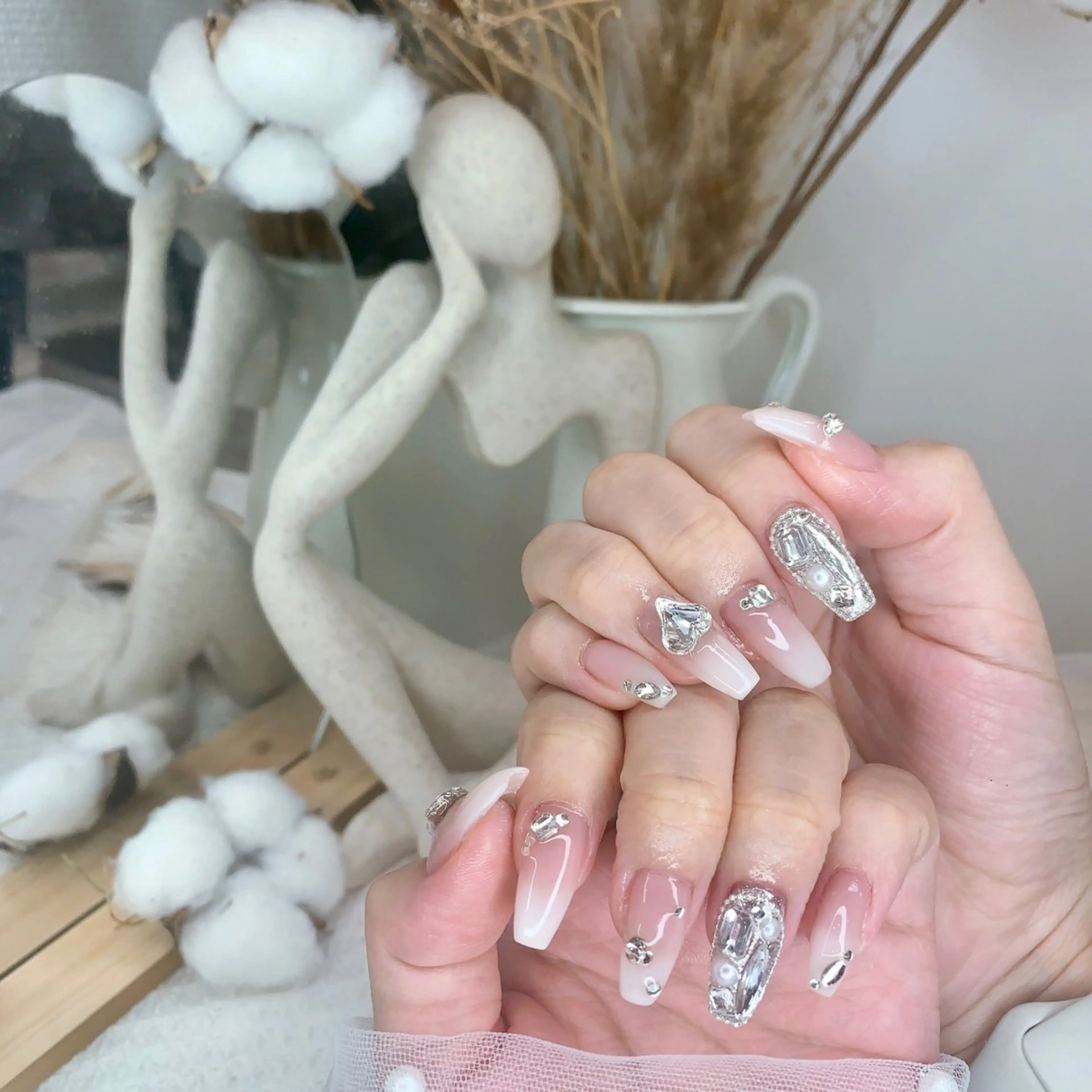 ネイル ハート ハンドネイル DG nailのネイルデザイン
