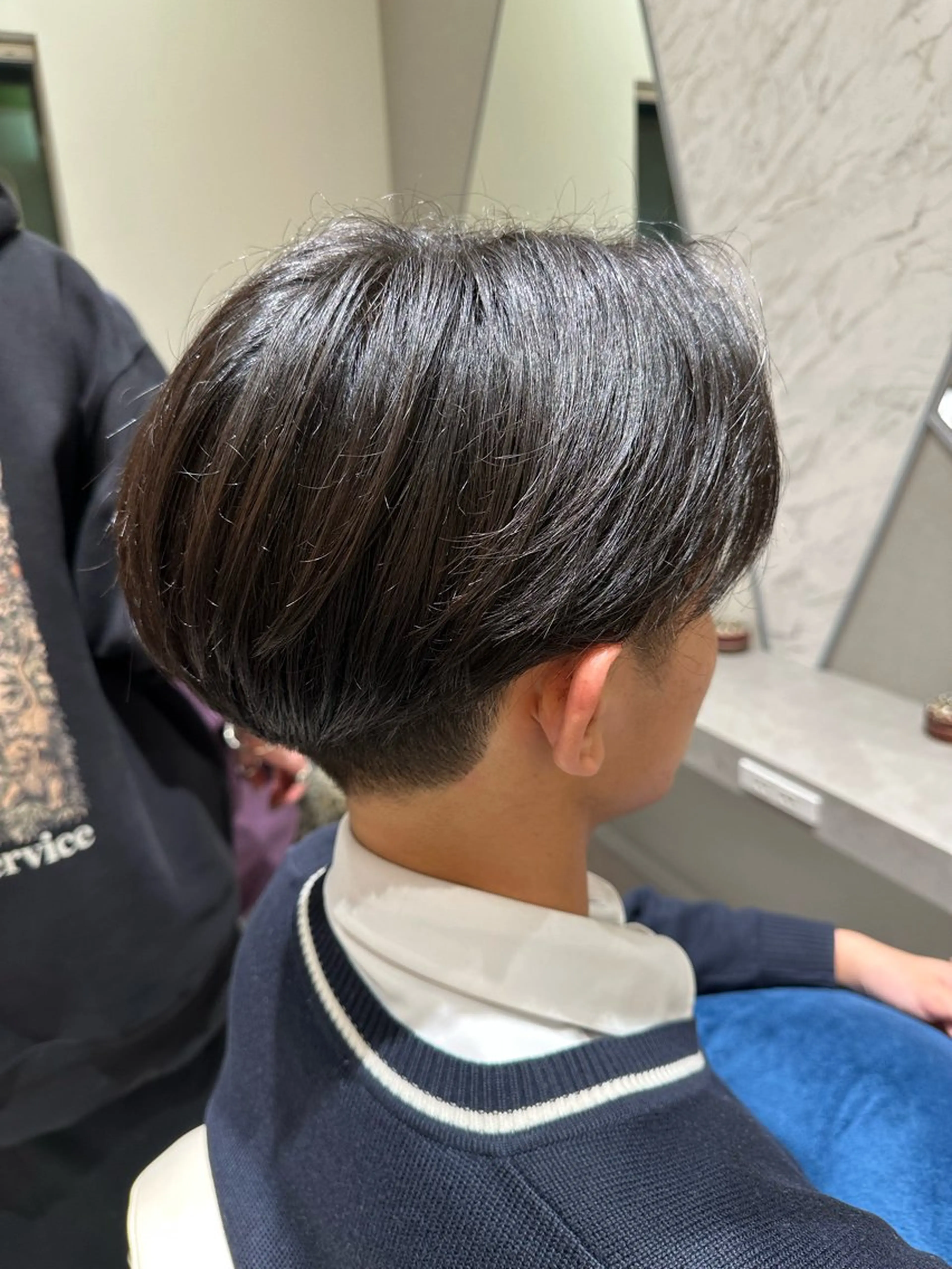 ショート メンズ センターパート ハンサムショート ショートヘア 【echelle】 あむのヘアスタイル