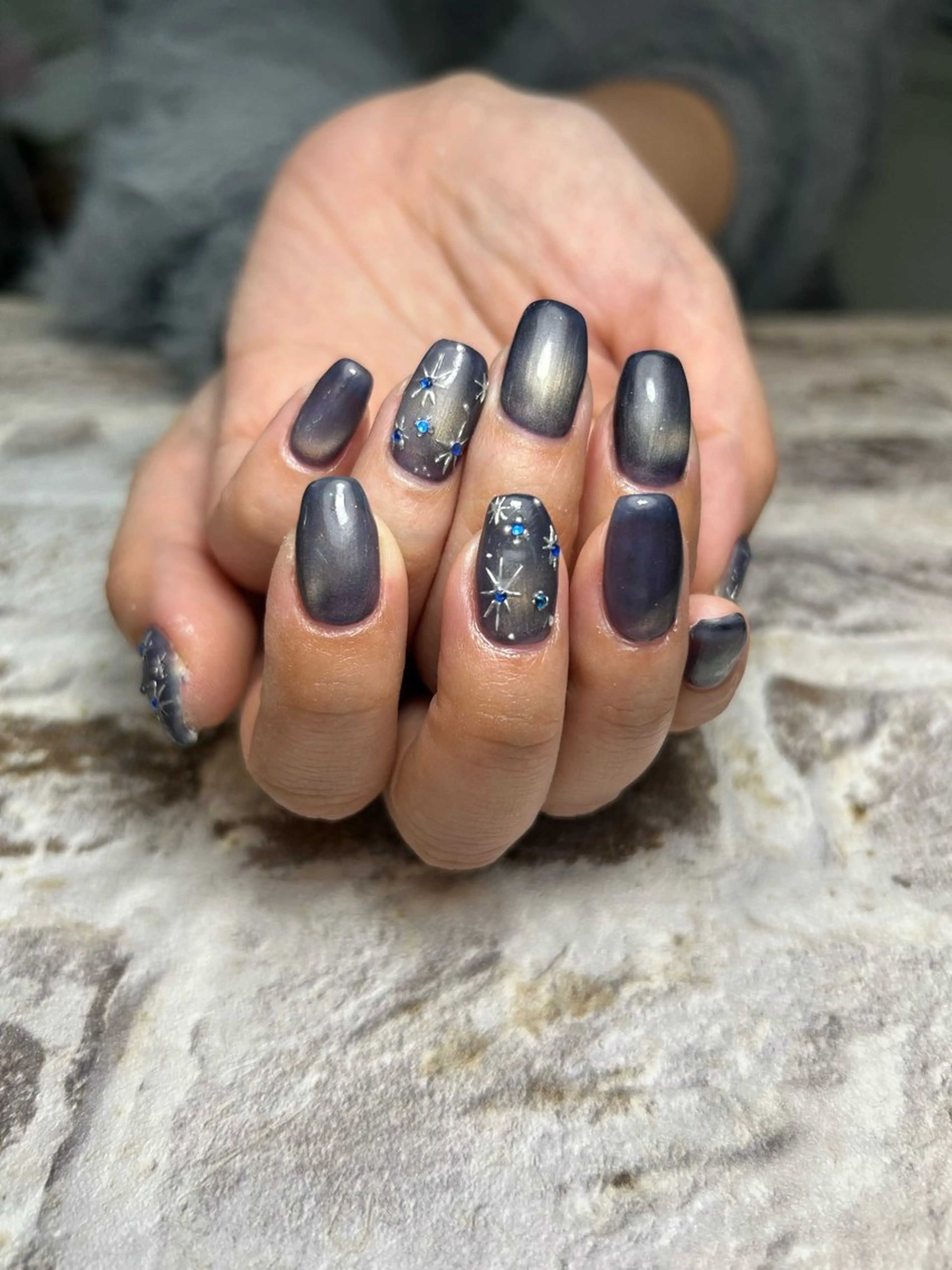 ネイル 持ち込み 東十条muumii ネイルまつ毛のネイルデザイン