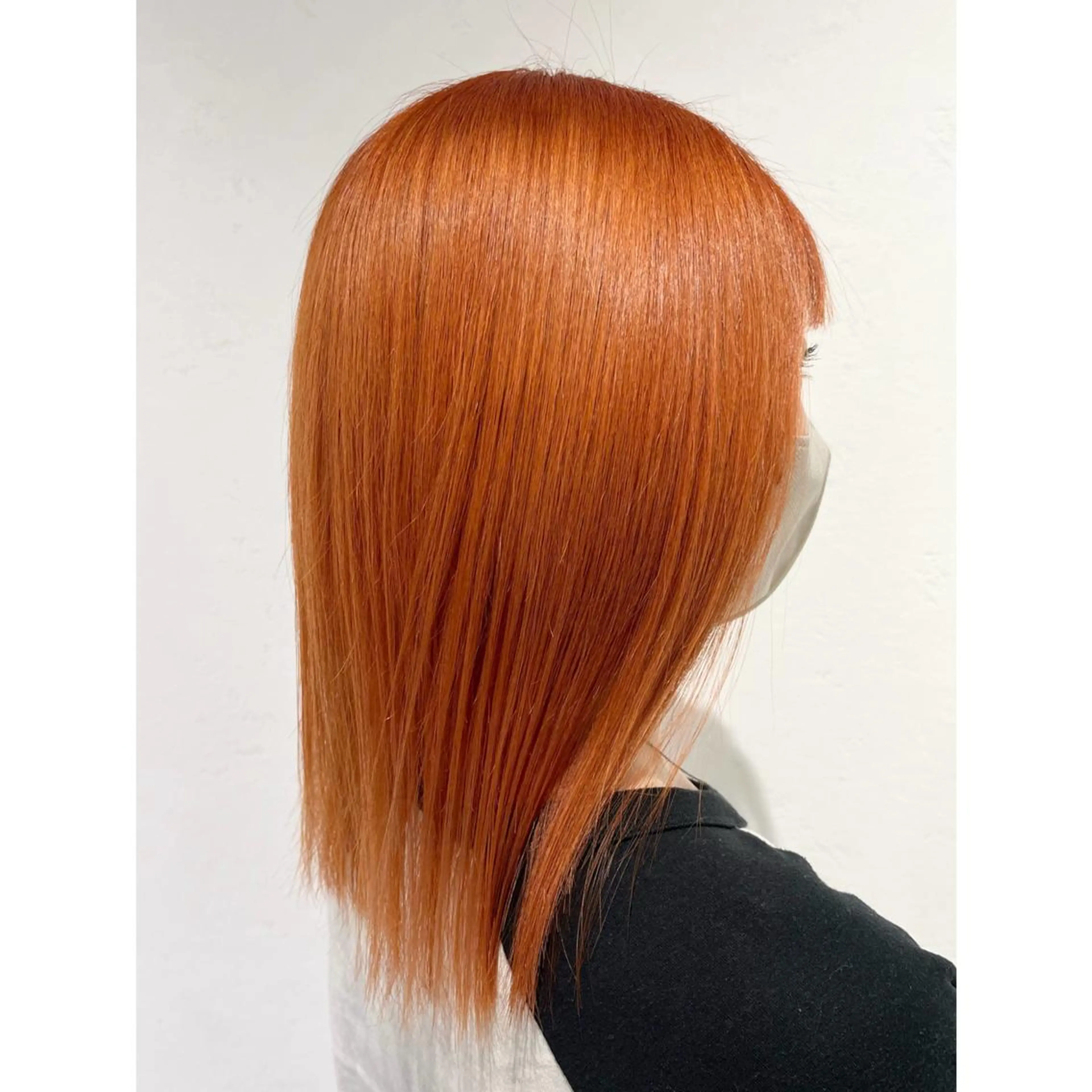 ミディアム はしもと あかりのヘアスタイル