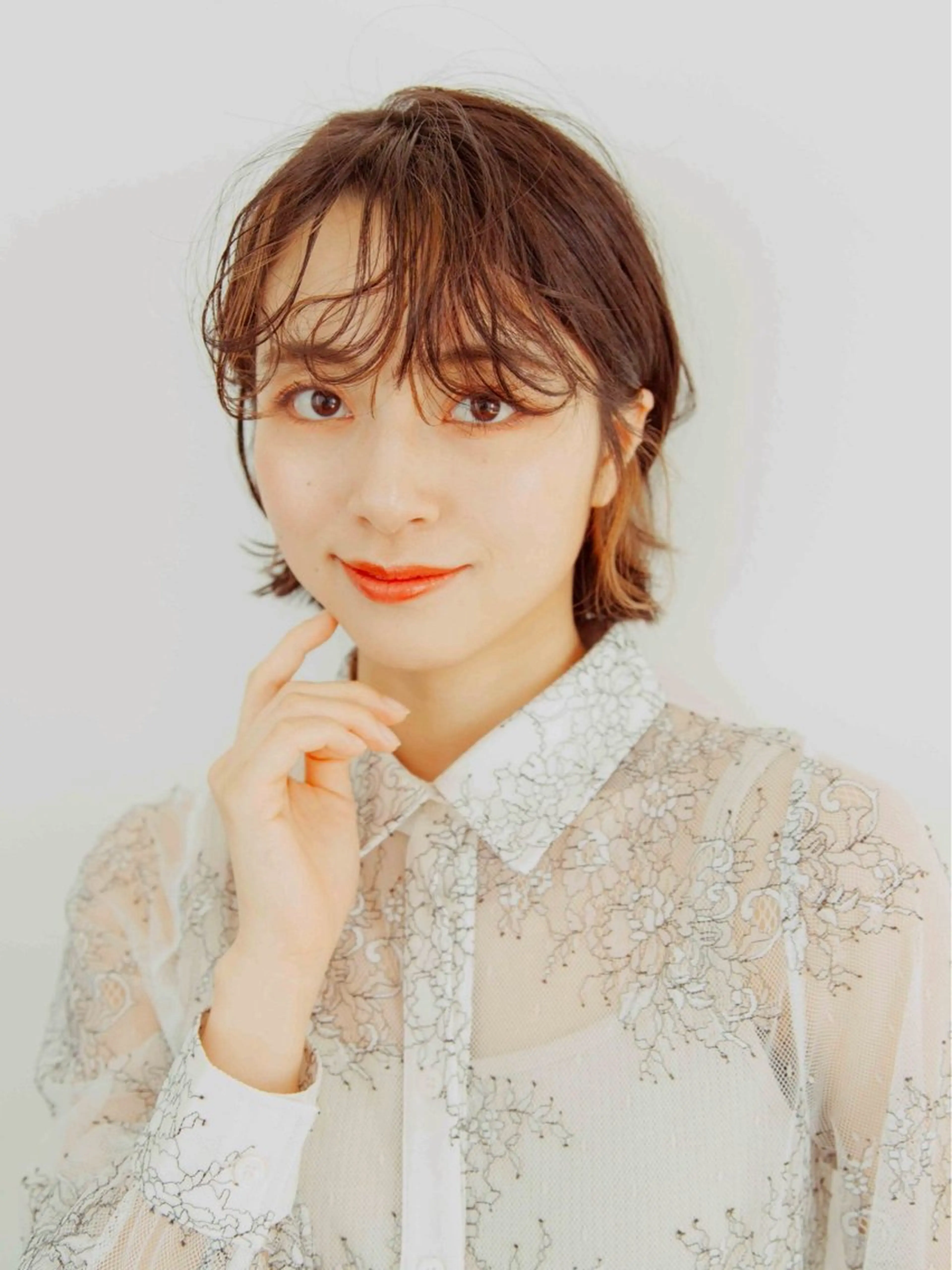 ショート カラー 坂口 みりのヘアスタイル