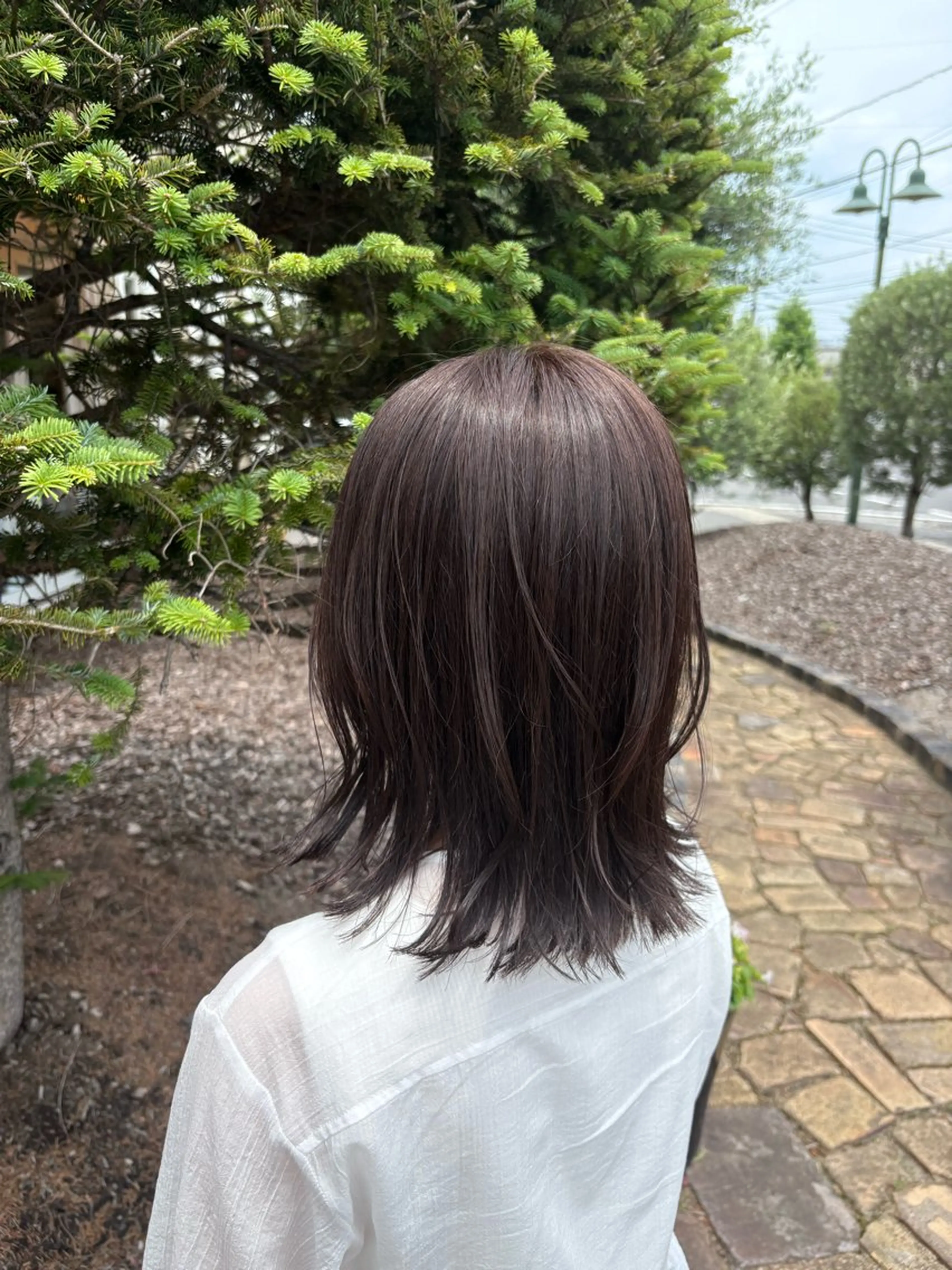 ミディアム カラー カット ヘアカラー Flat /rina🧸のヘアスタイル