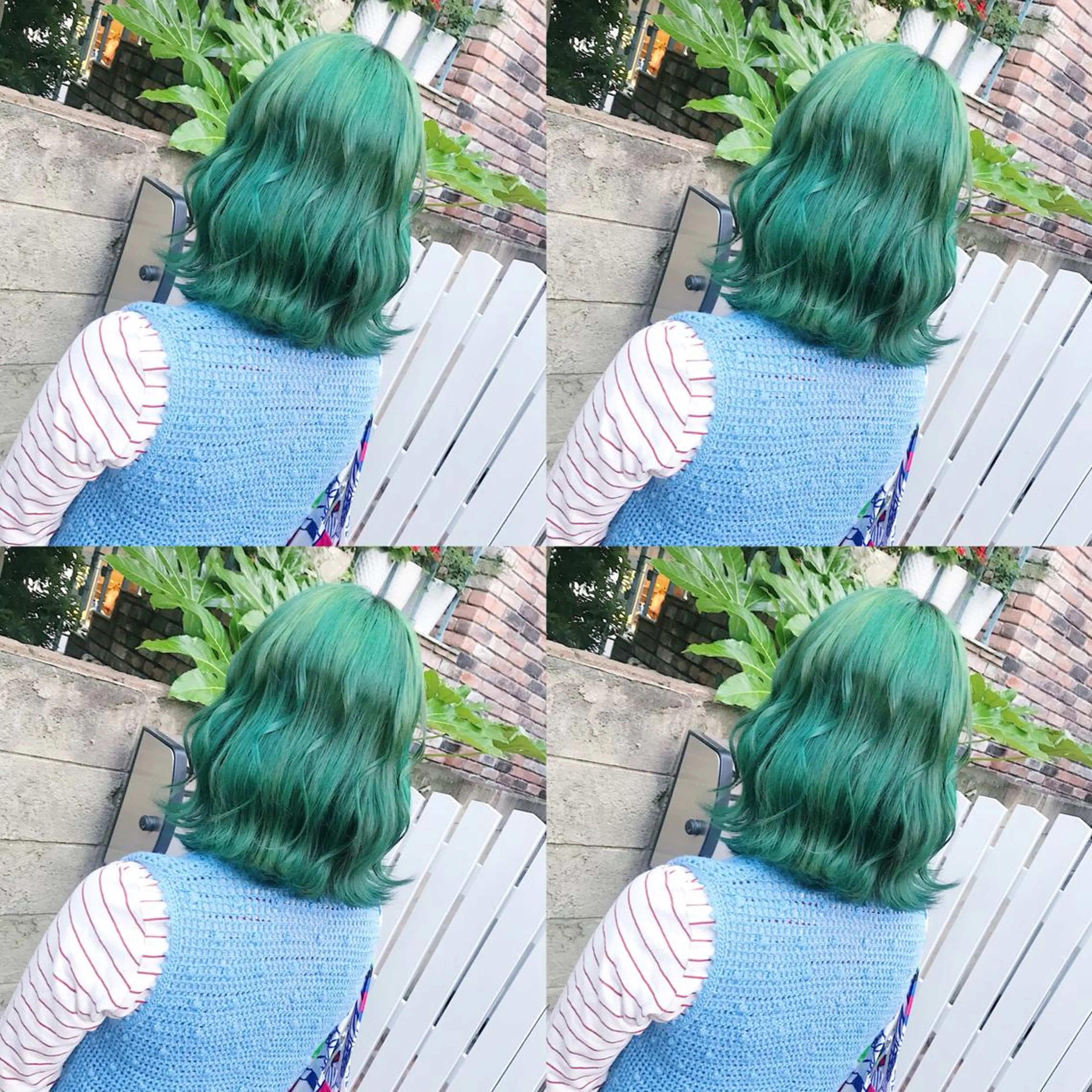 ミディアム カラー ヘアアレンジ ヘアカラー トリートメント TAKUMAブリーチ /切りっぱなし🪽のヘアスタイル