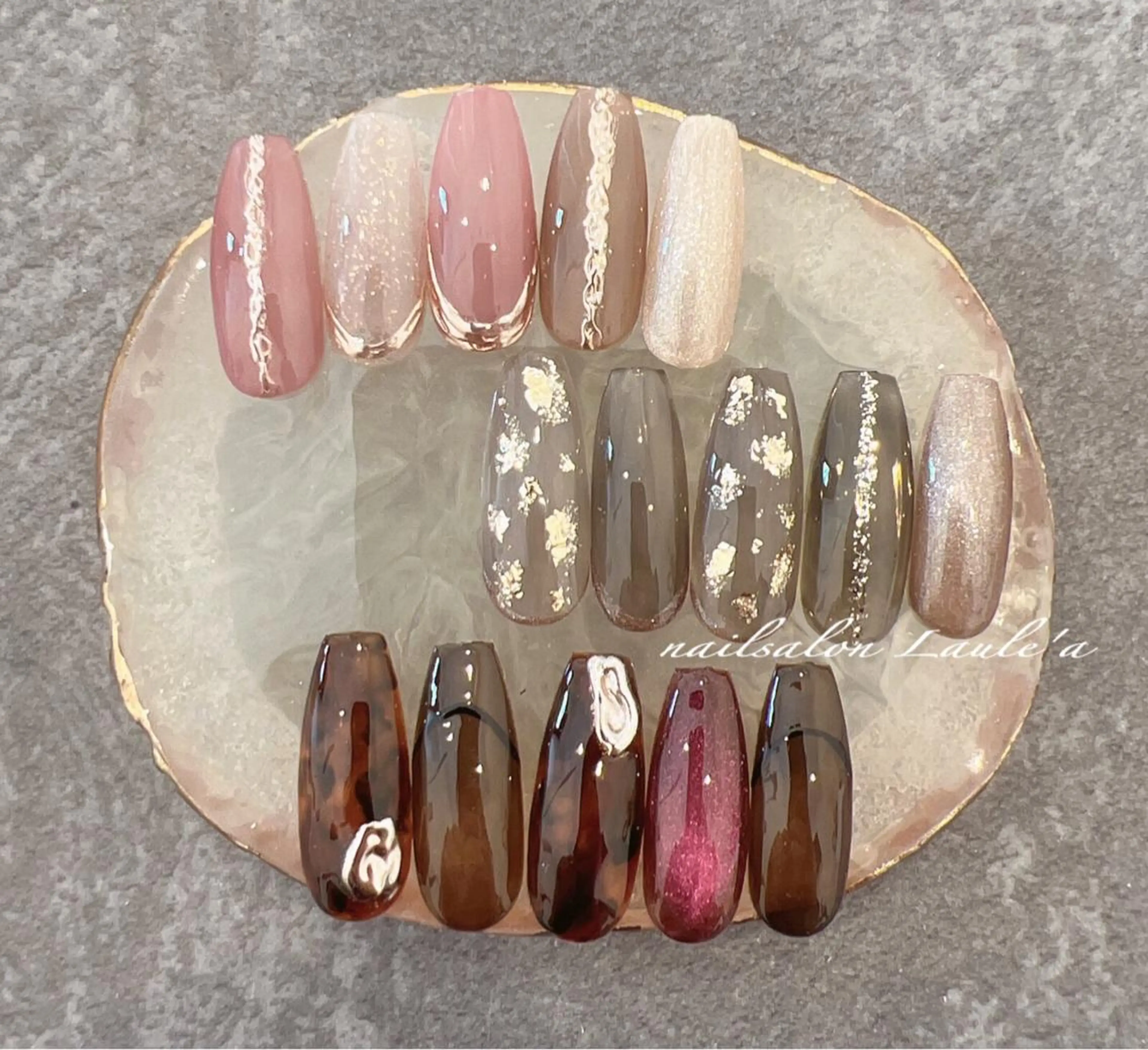 ネイル フットネイル nailsalon Laule'aのネイルデザイン