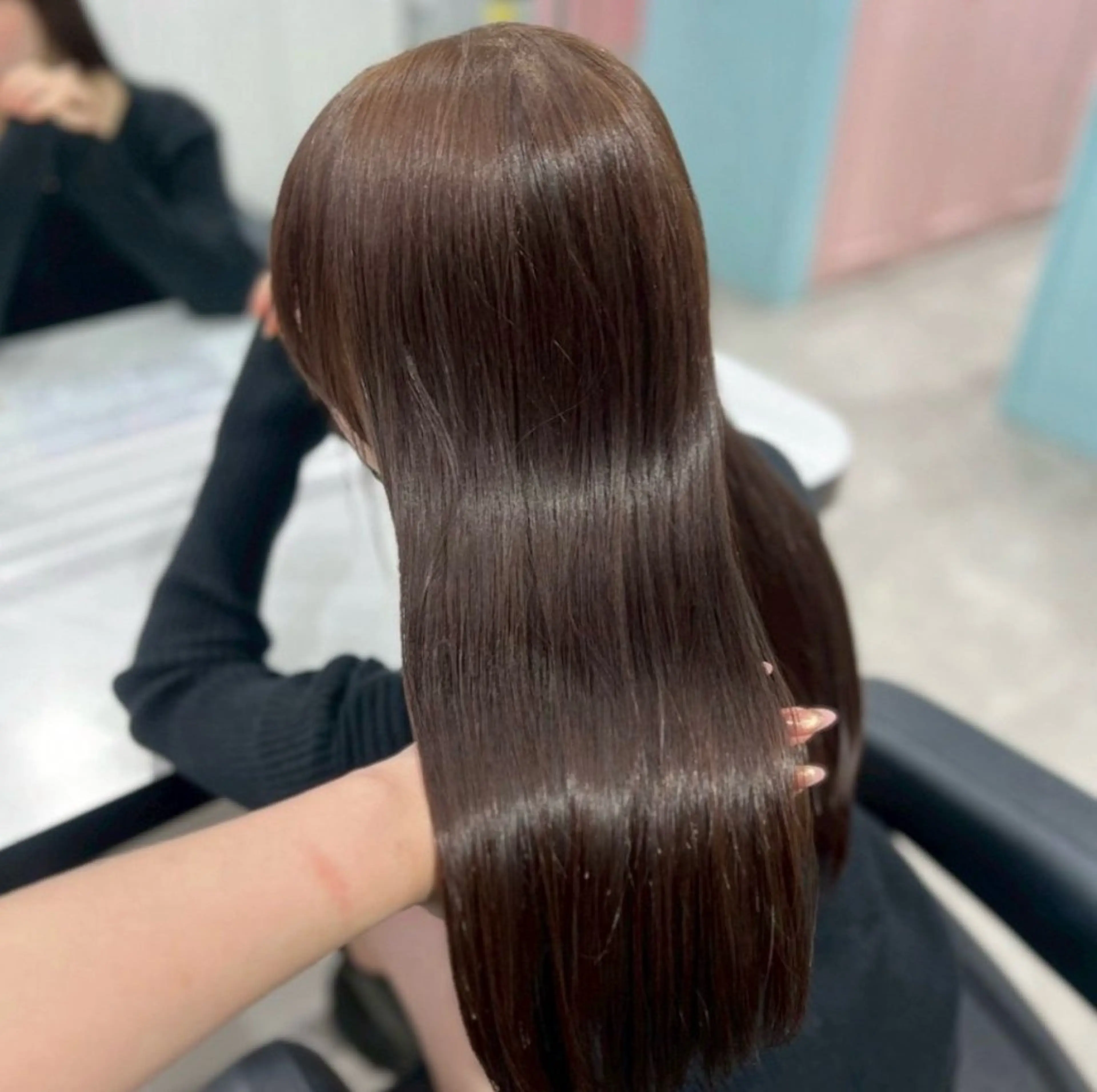 セミロング カラー ⋆✮⋆.透明感カラー sana🧚‍♂️のヘアスタイル