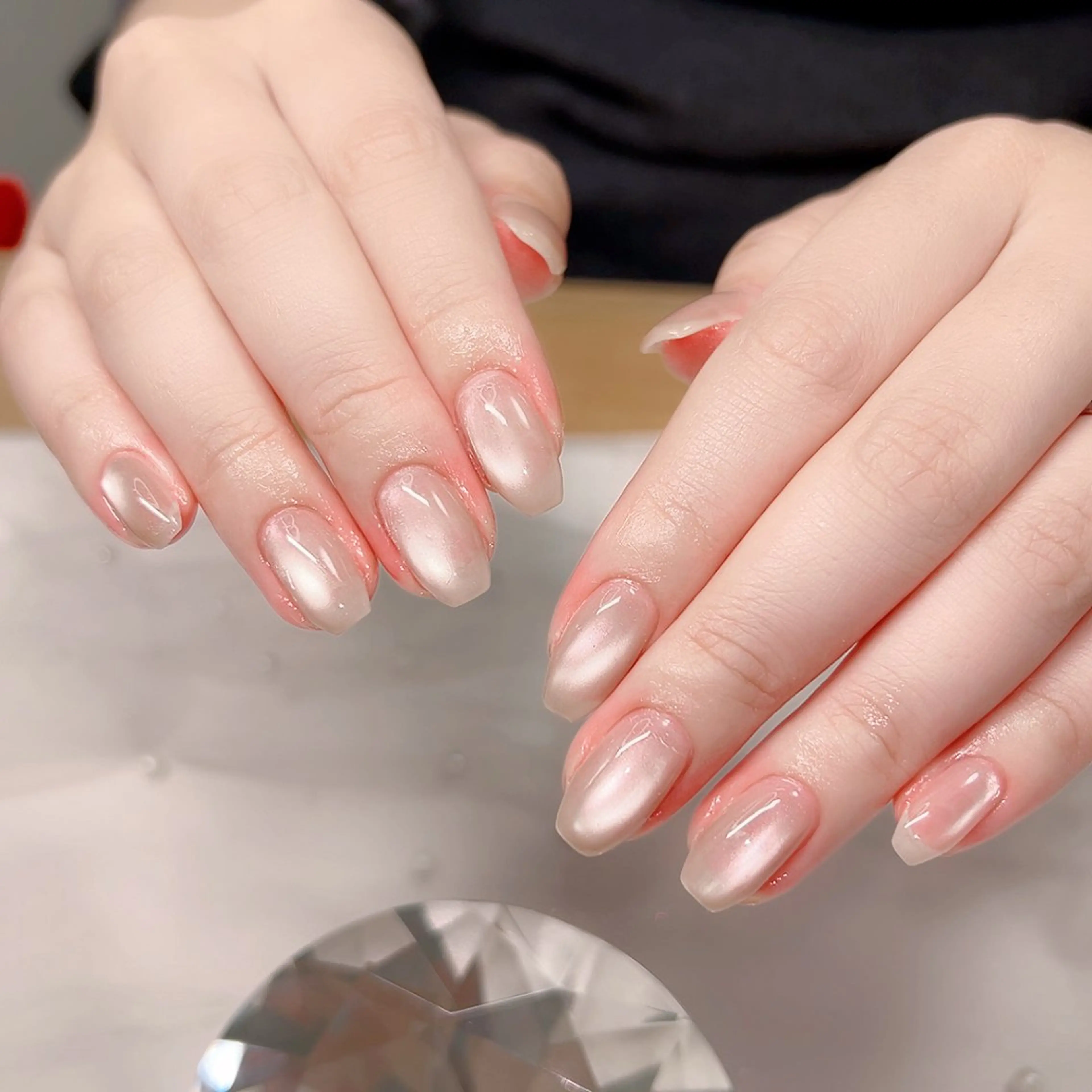 ネイル アートネイル マグネットネイル ハンドネイル Cute Tips nailのネイルデザイン
