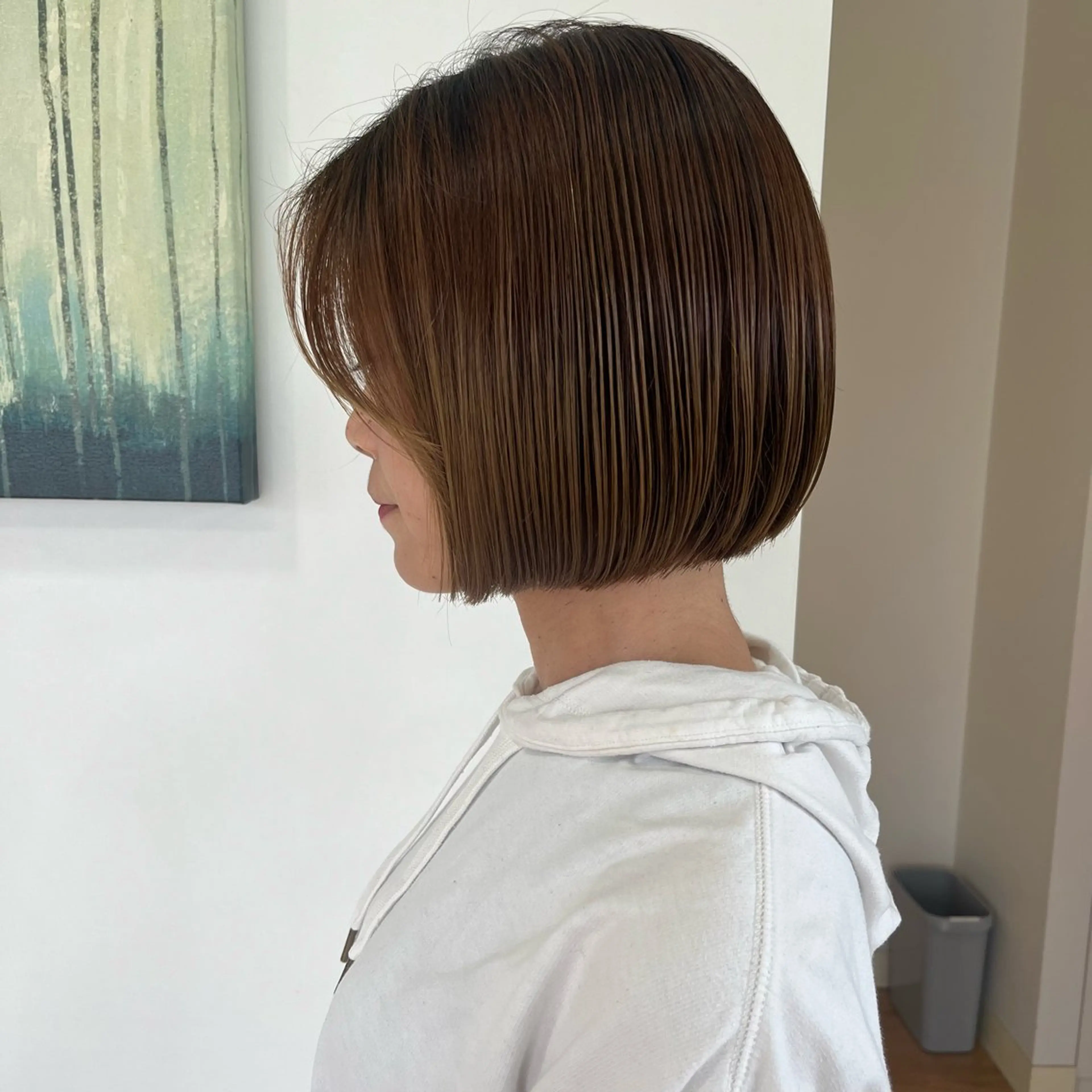 ショート ボブ 宮成 佳歩のヘアスタイル