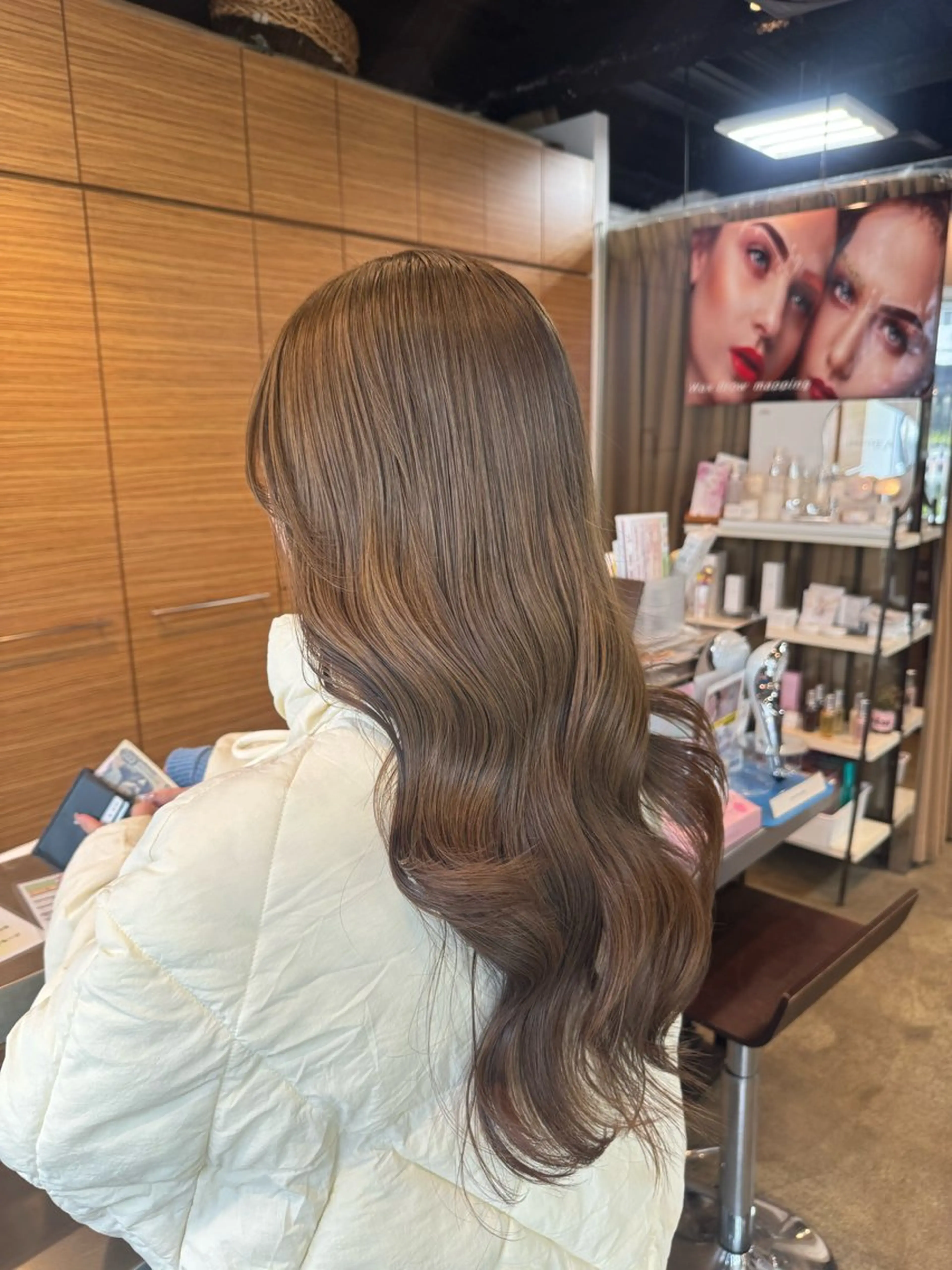 【🌿頭皮、髪に優しいオーガニック🌿】オーガニックカラー＋艶トリートメントの写真