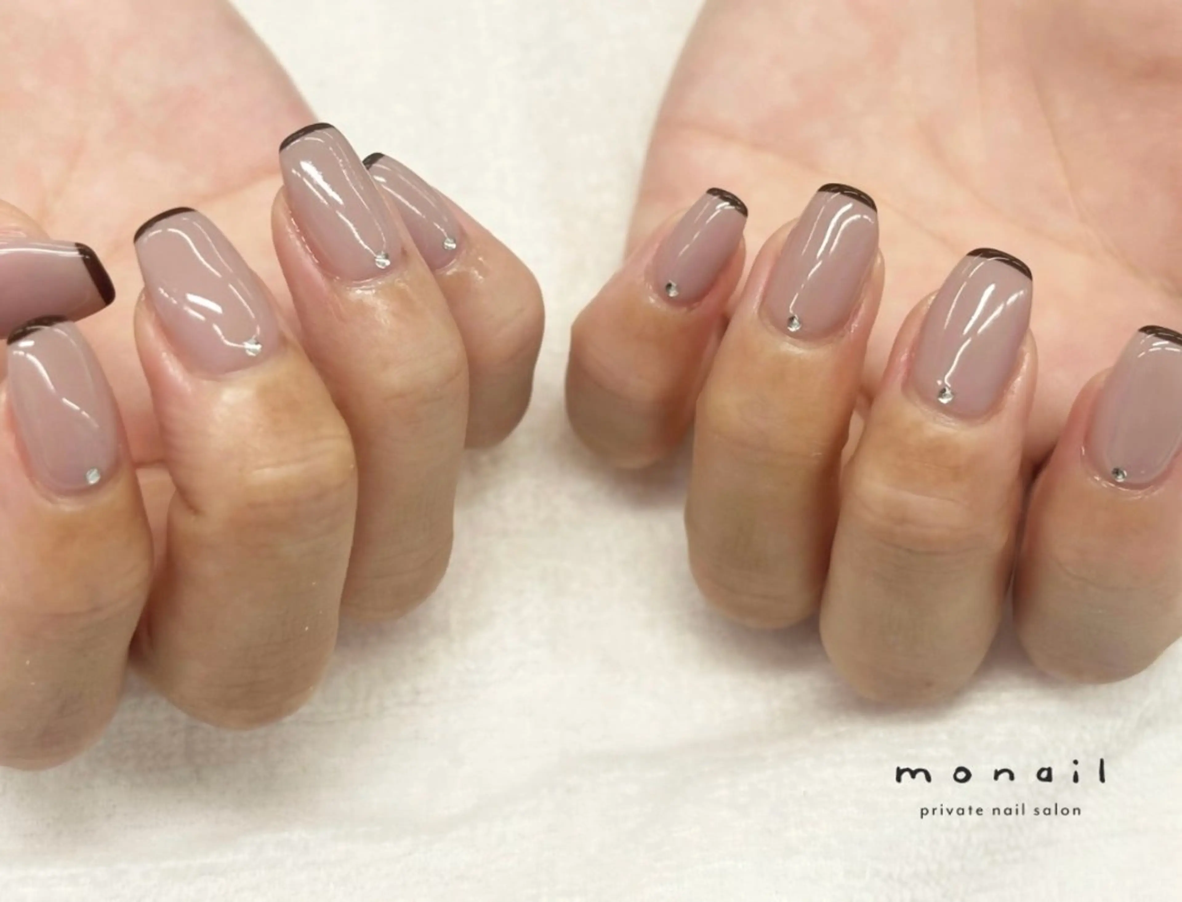 ネイル オフィスネイル ハンドネイル nail salon monailのネイルデザイン