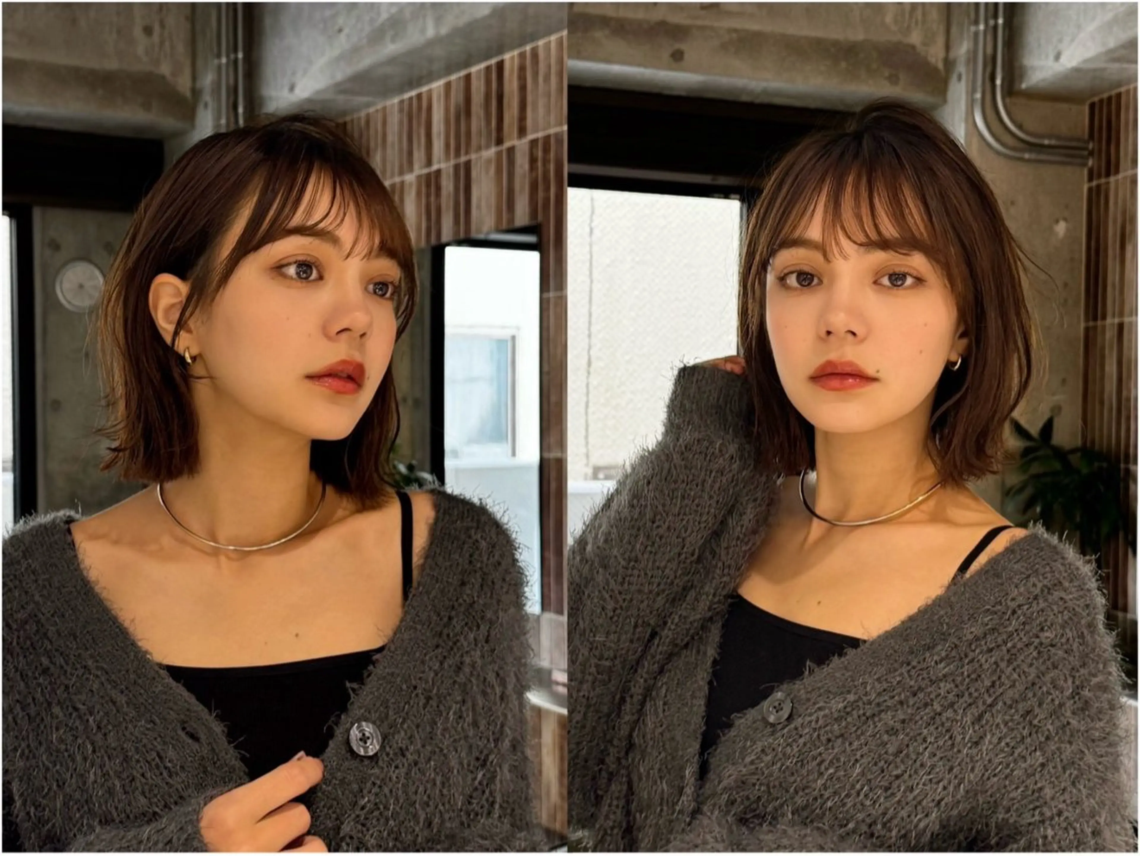 ミディアム カラー ヘアカラー 🫧‪透明感カラー￤ 髪質改善_響🫧👑のヘアスタイル