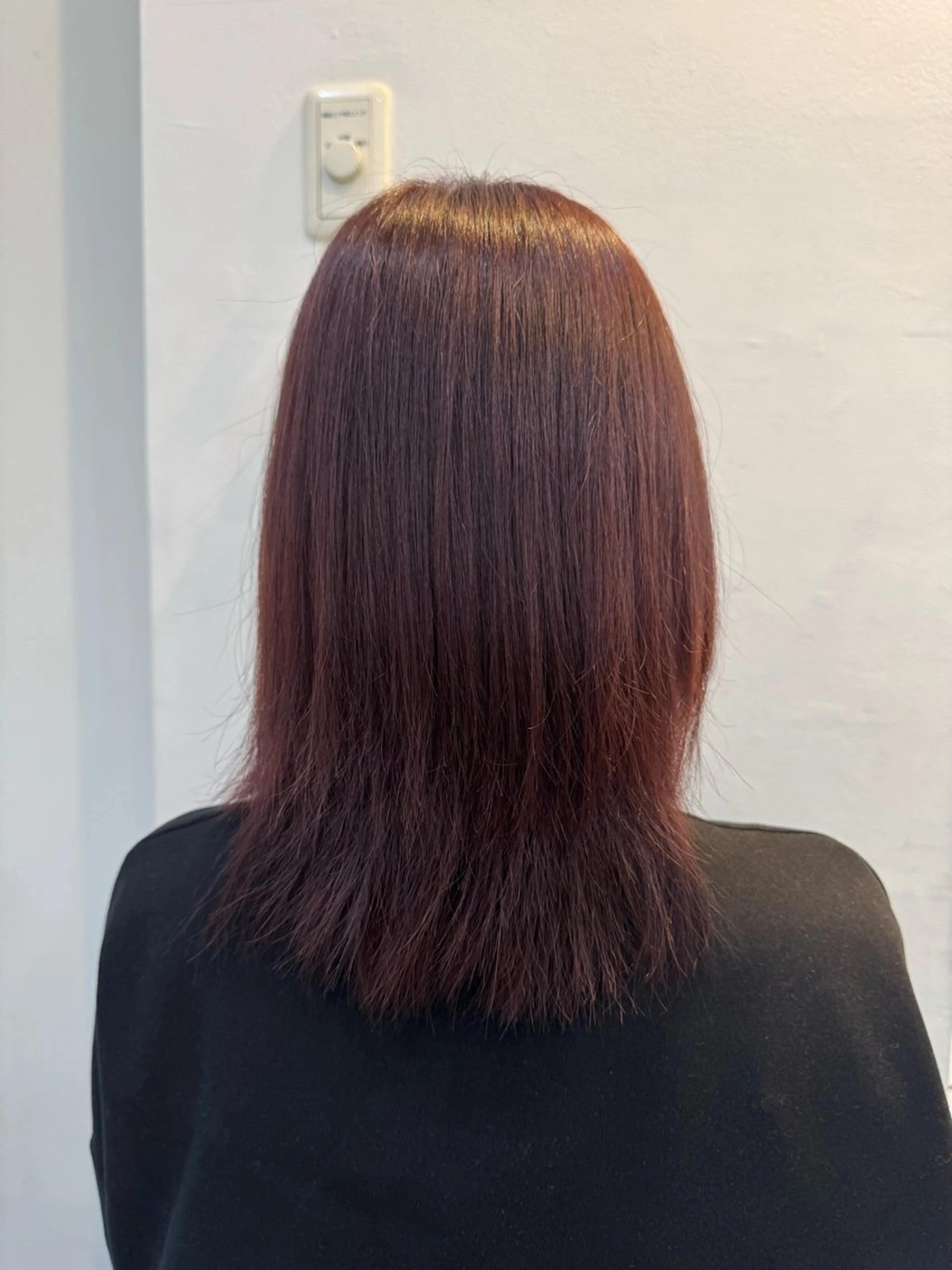 ミディアム 海外風ニュアンス パーマ/たいきのヘアスタイル