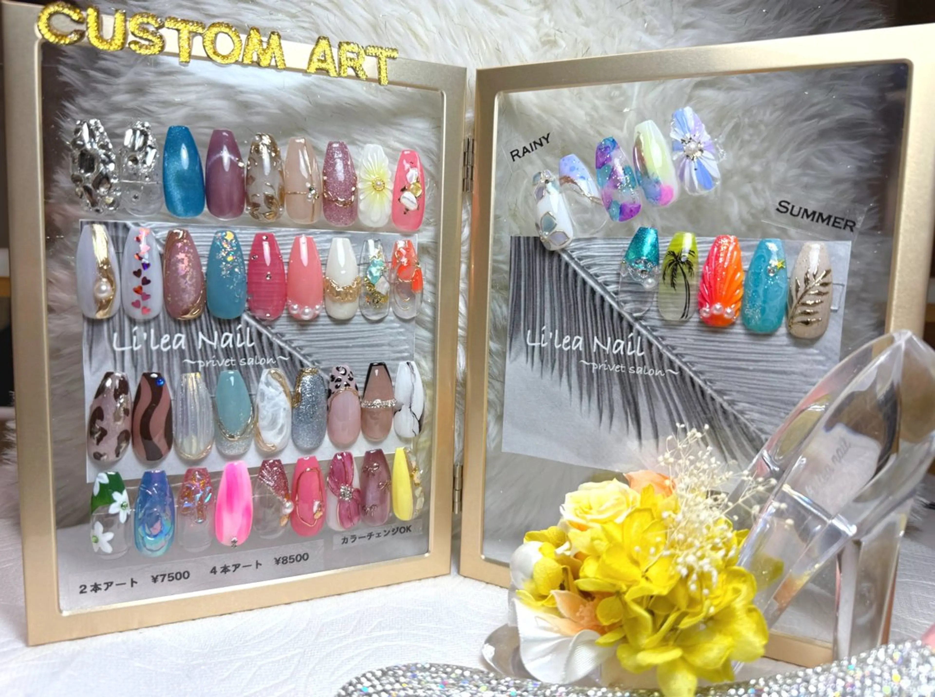 ネイル ハンドネイル Li'leaNail AINAのネイルデザイン