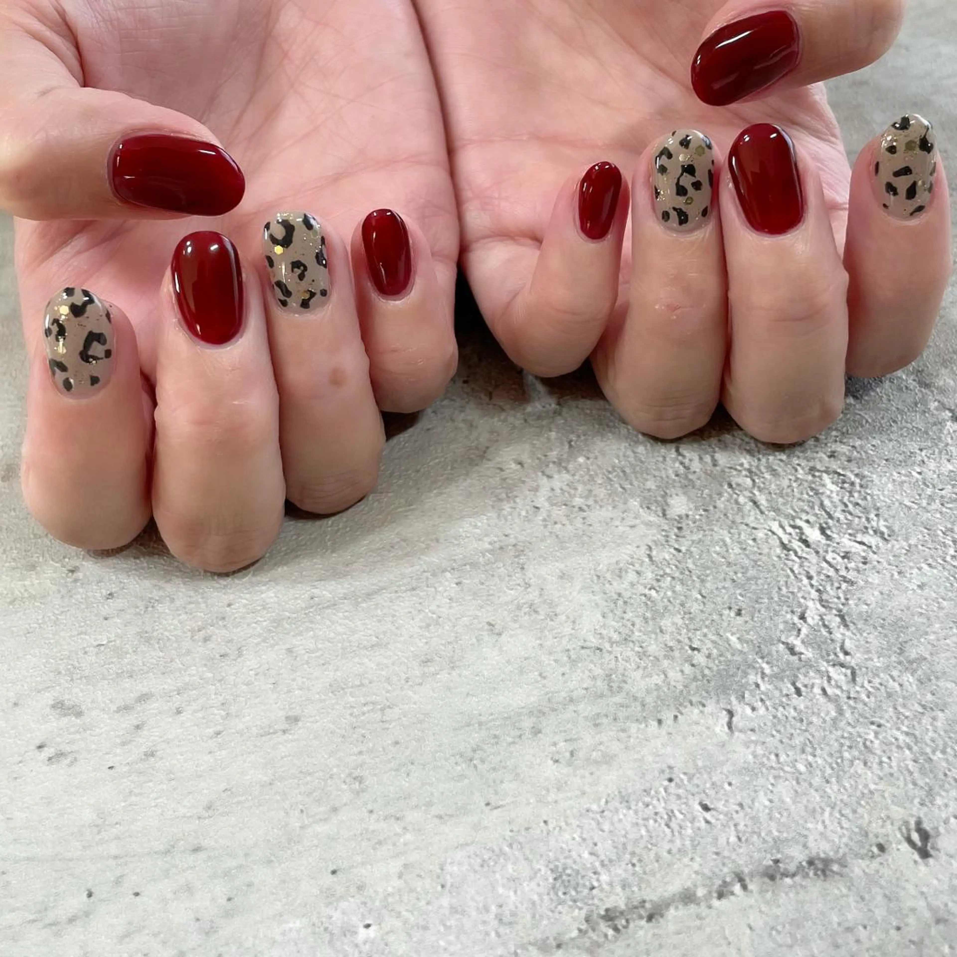 ネイル ジェルネイル 東 千夏のネイルデザイン