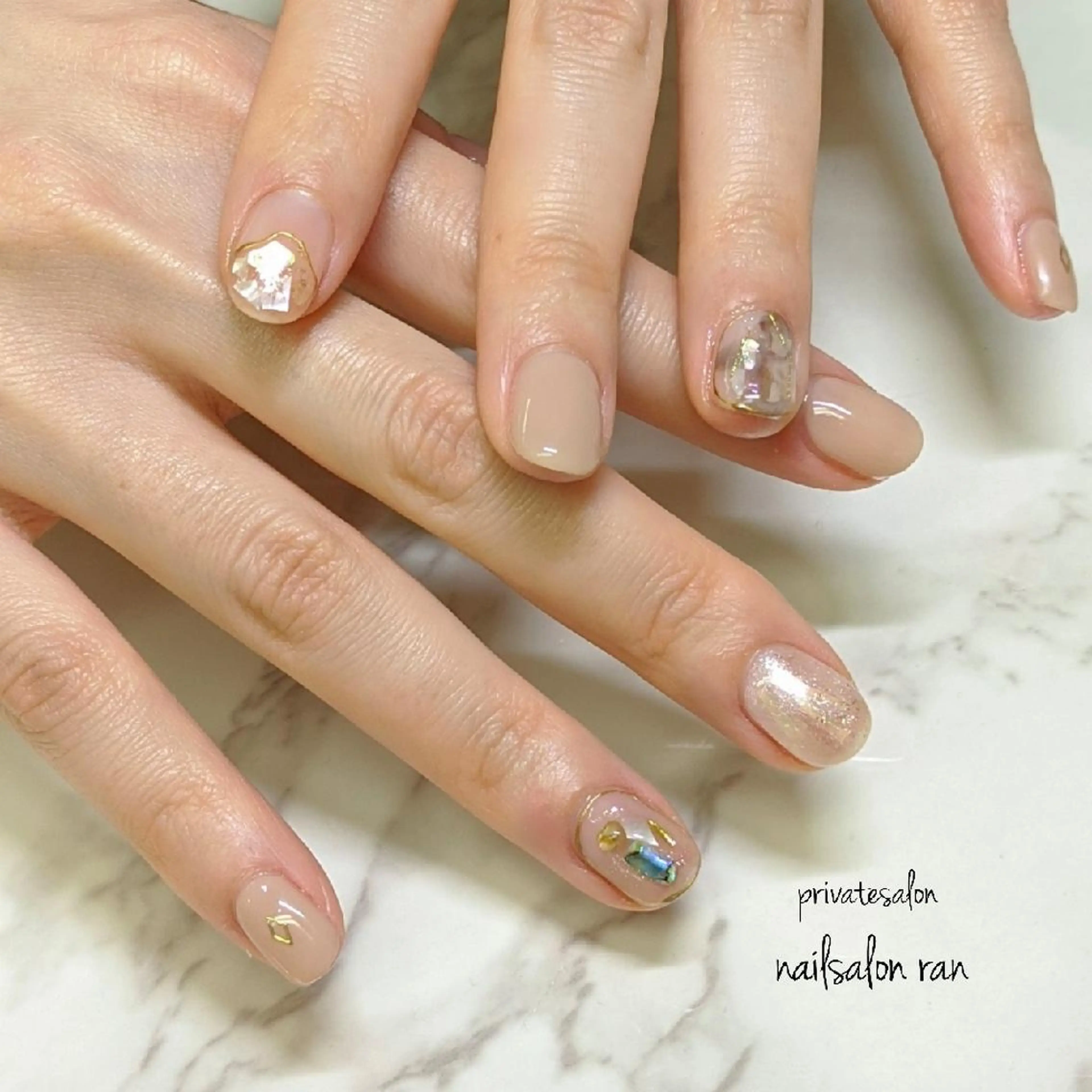 ネイル nailsalon ranのネイルデザイン