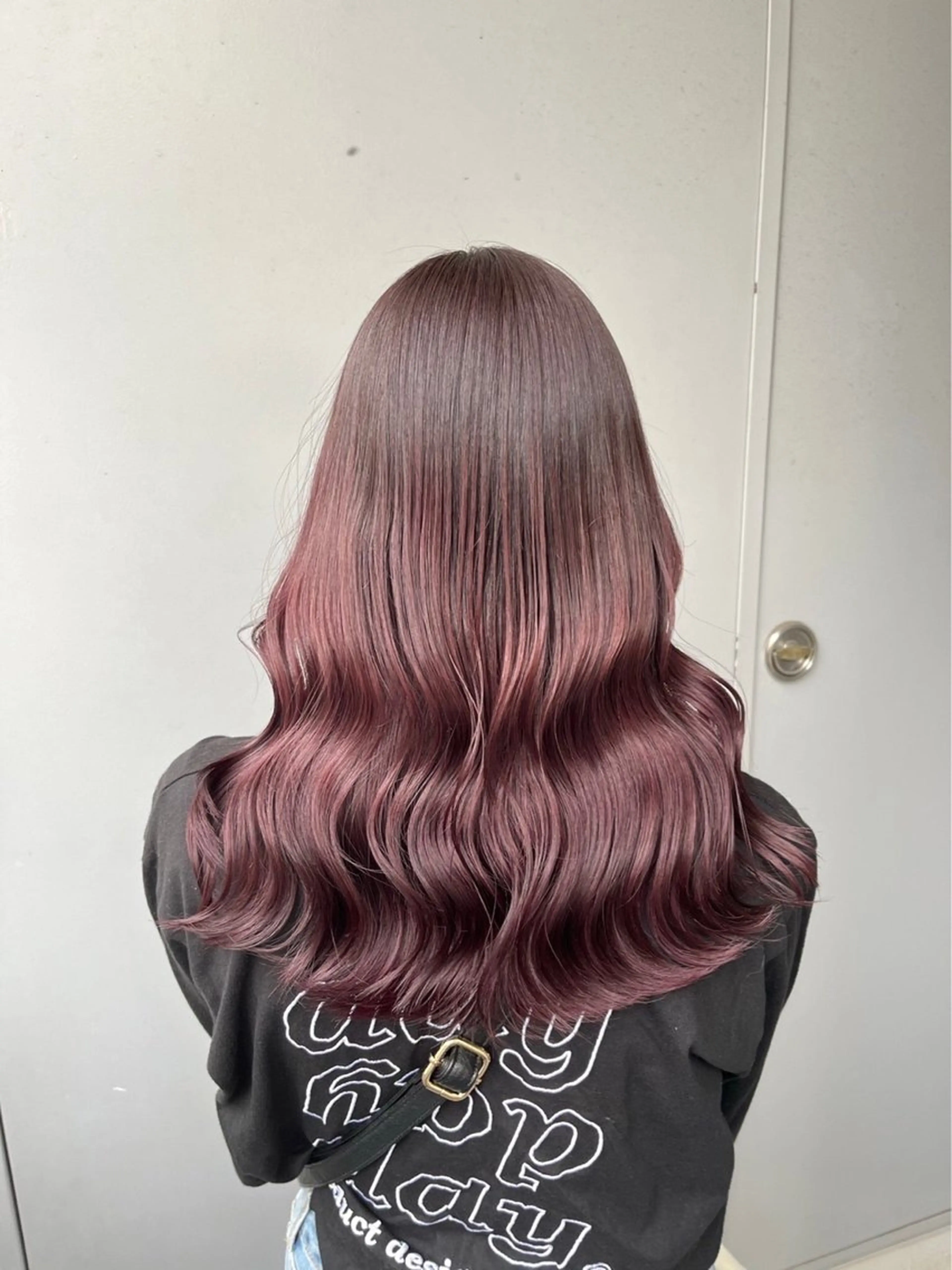 ロング カラー ヘアアレンジ ヘアカラー トリートメント ヘアセット 💗横浜美容室 💗HARUNAのヘアスタイル