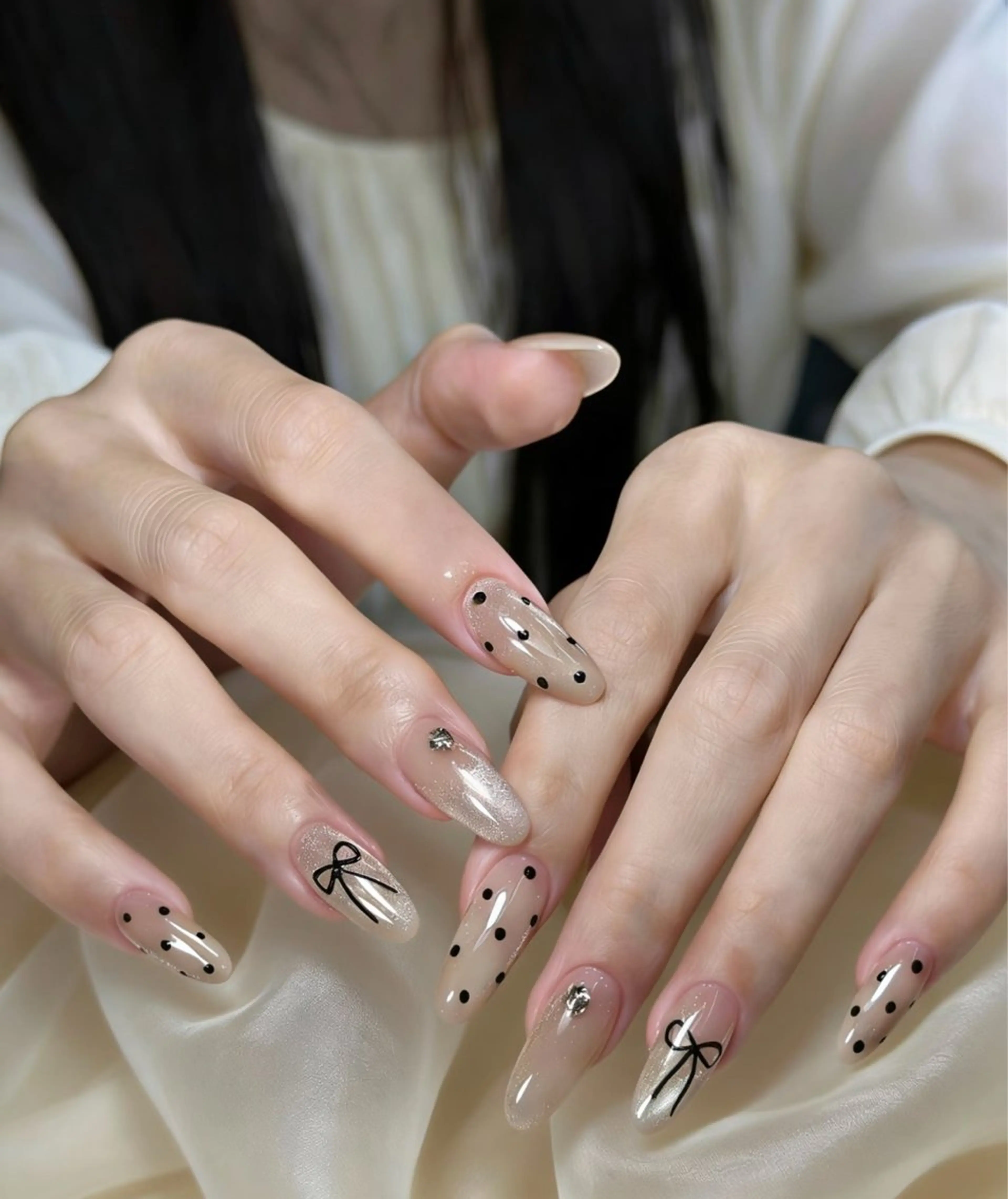 ネイル アートネイル 韓国ネイル 持ち込み ニュアンスネイル ワンカラーネイル ハンドネイル ハンドケア イブ ネイリのネイルデザイン