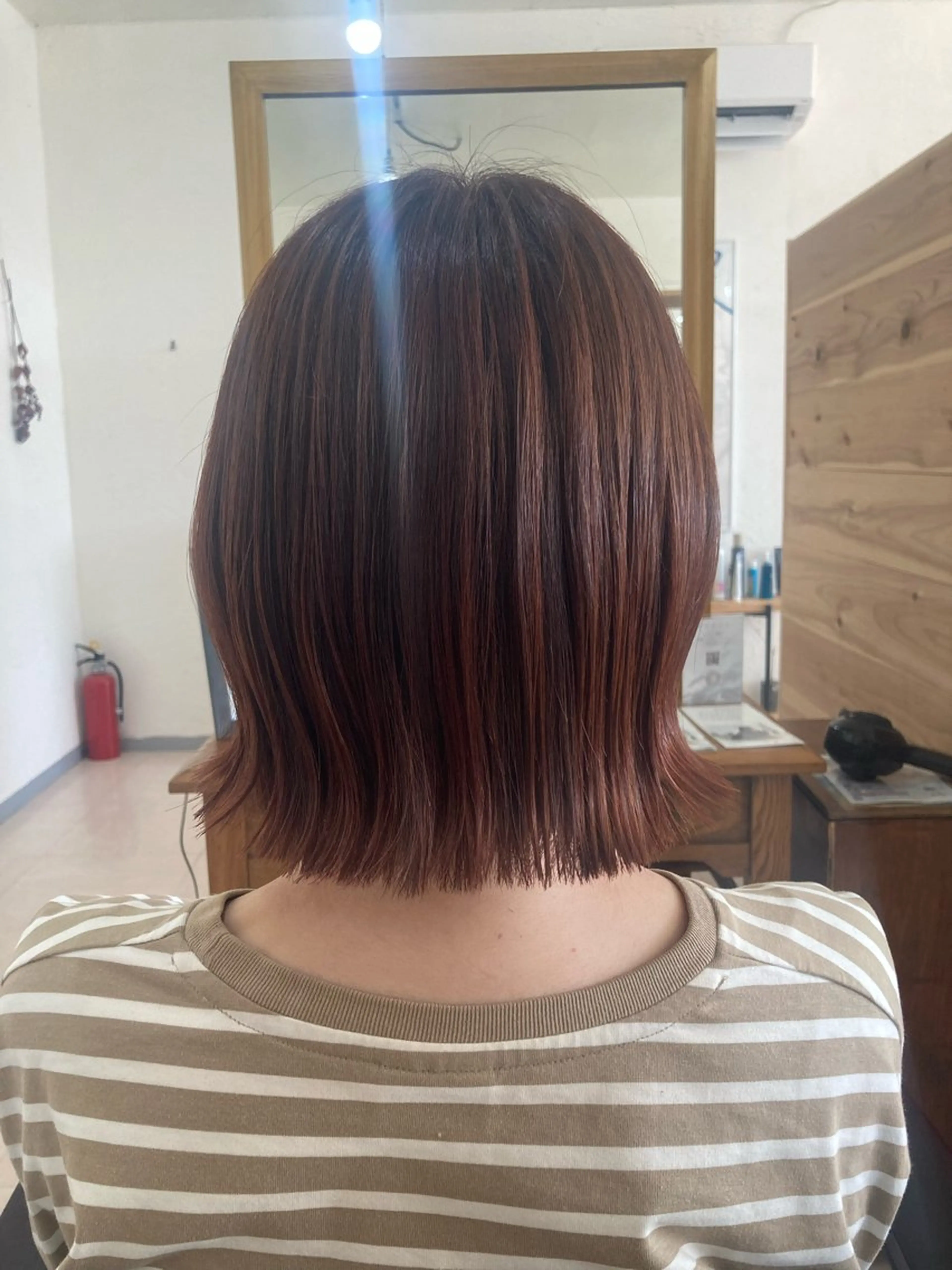 カラー 河村 あいりのヘアスタイル