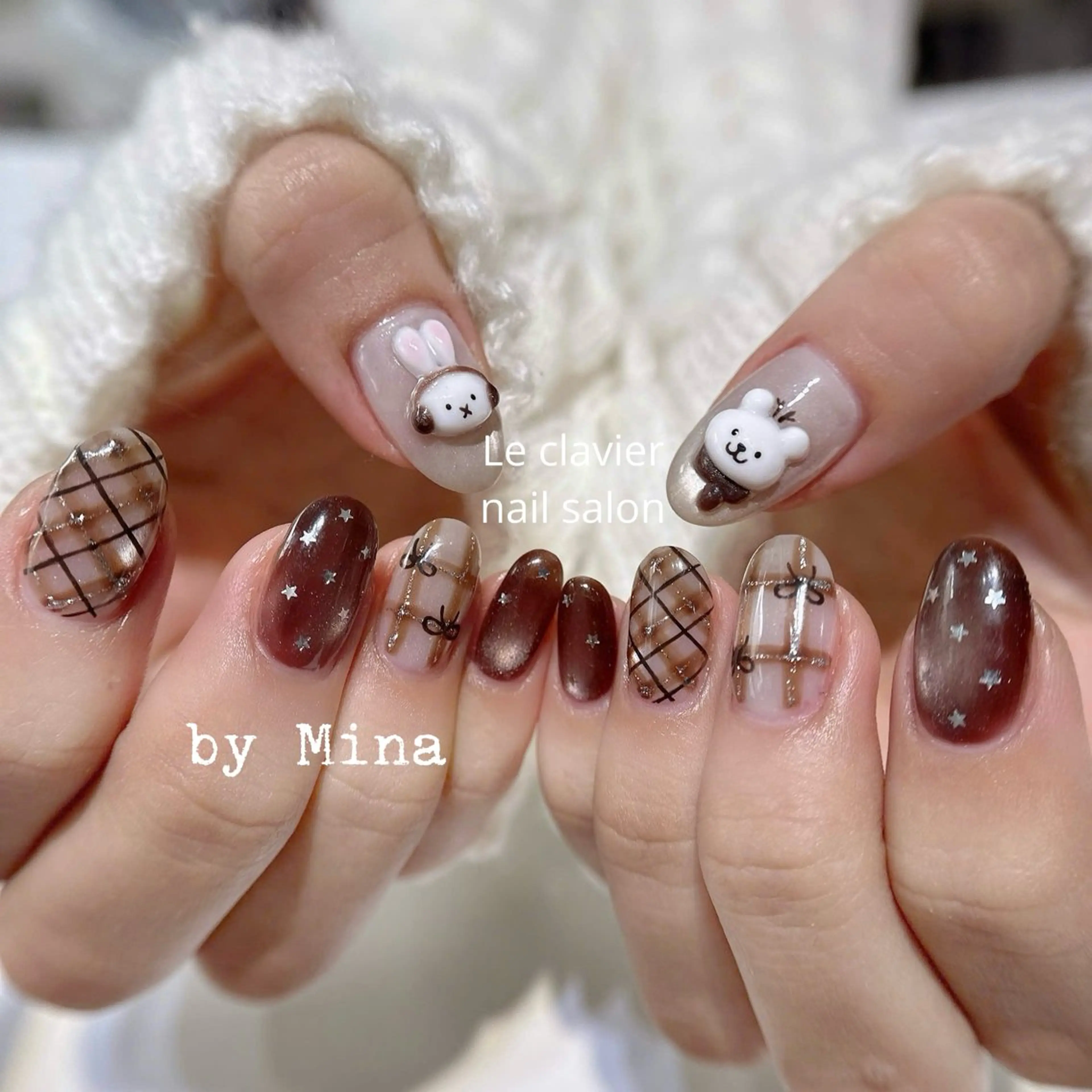 ネイル アートネイル 長さ出し ジェルネイル パラジェル スカルプネイル ハンドネイル ハンドケア Mina Nailのネイルデザイン