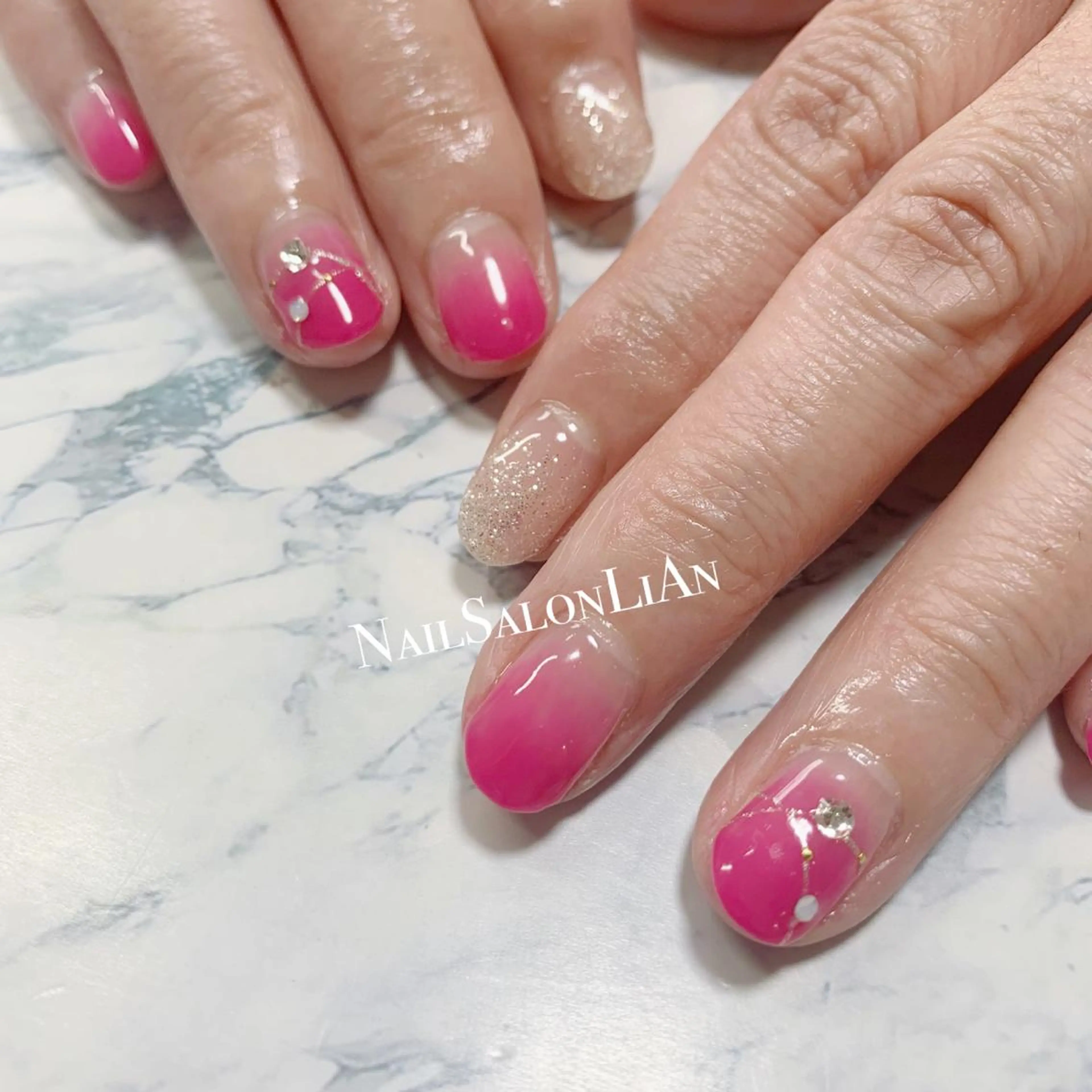 ネイル ハンドネイル NailSalon LiAnのネイルデザイン