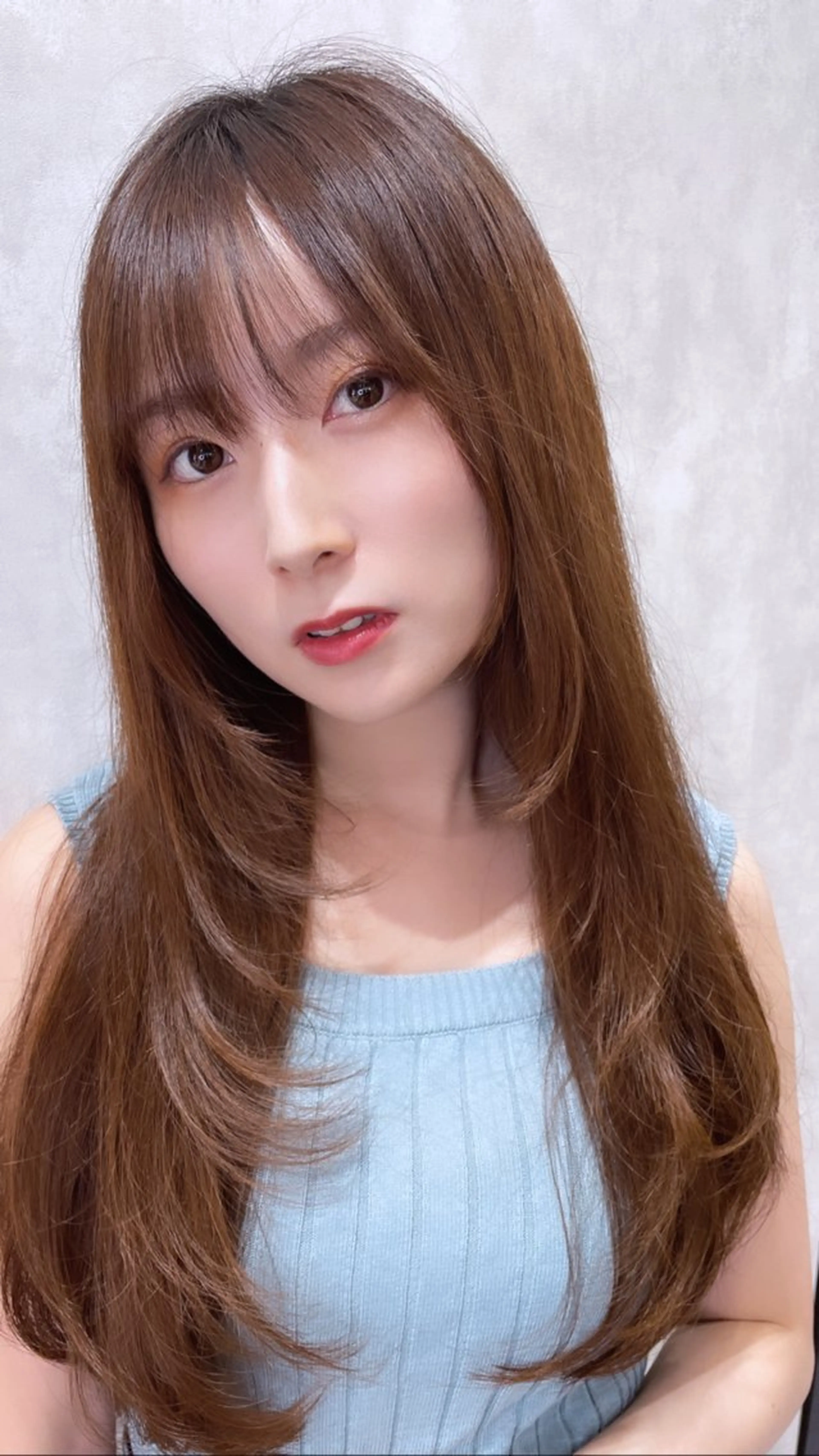 ロング 池袋/韓国/レイヤー 髪質改善/村上けいとのヘアスタイル