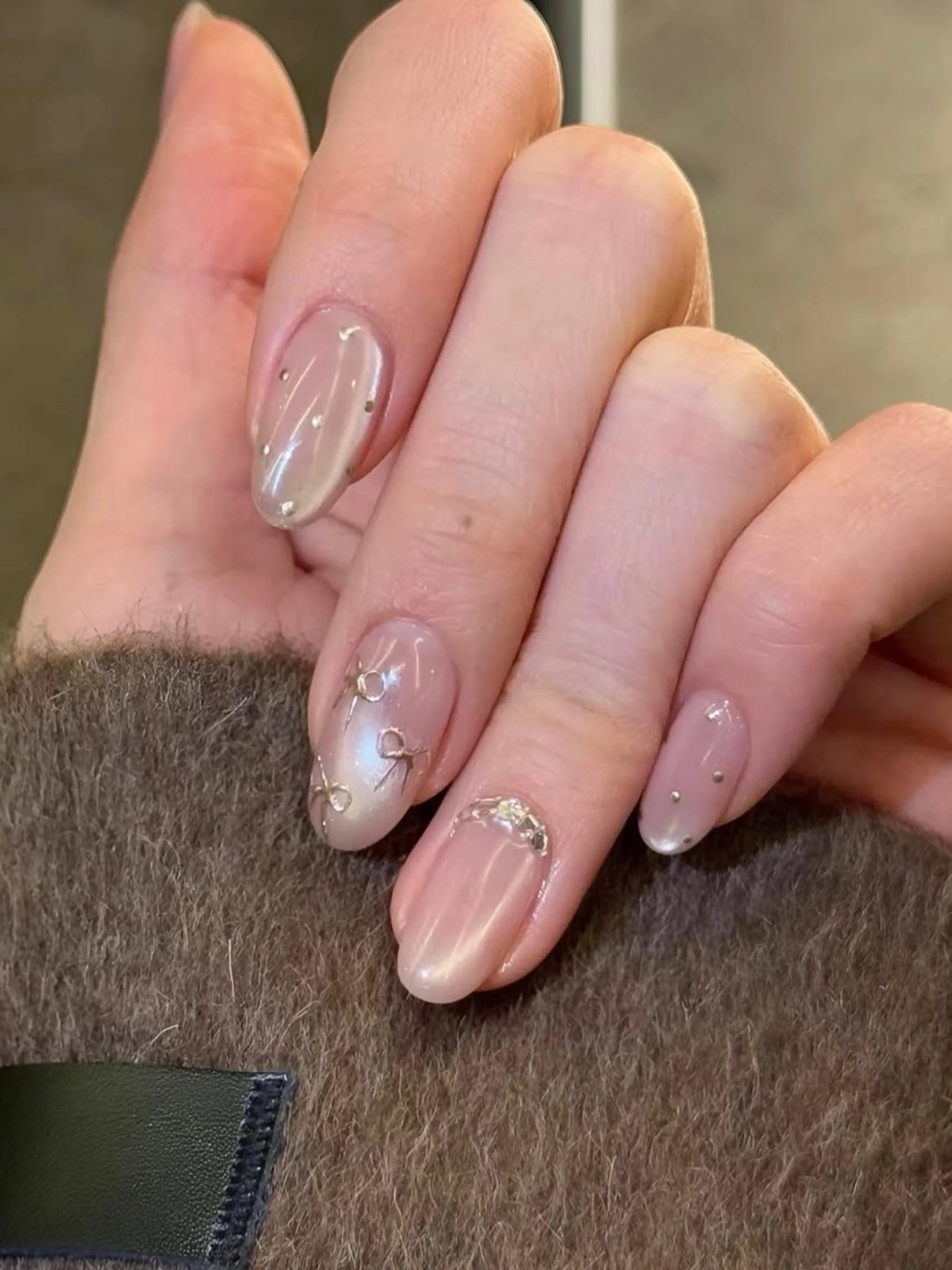 ネイル アートネイル フレンチネイル ジェルネイル 持ち込み ニュアンスネイル ANA.CHUO 本川越店舗のネイルデザイン