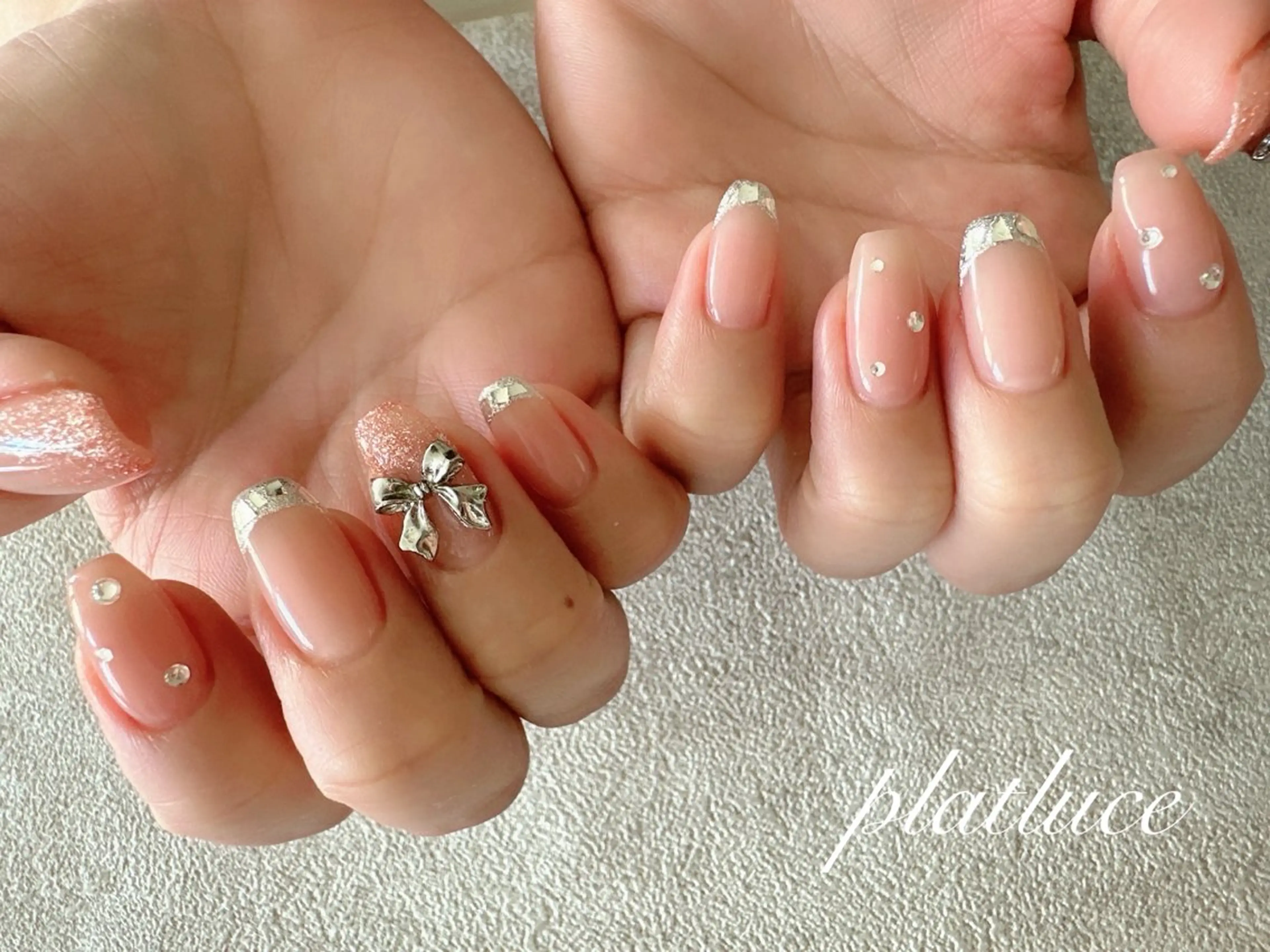 ミディアム ハンドネイル Platluce. ERIのネイルデザイン