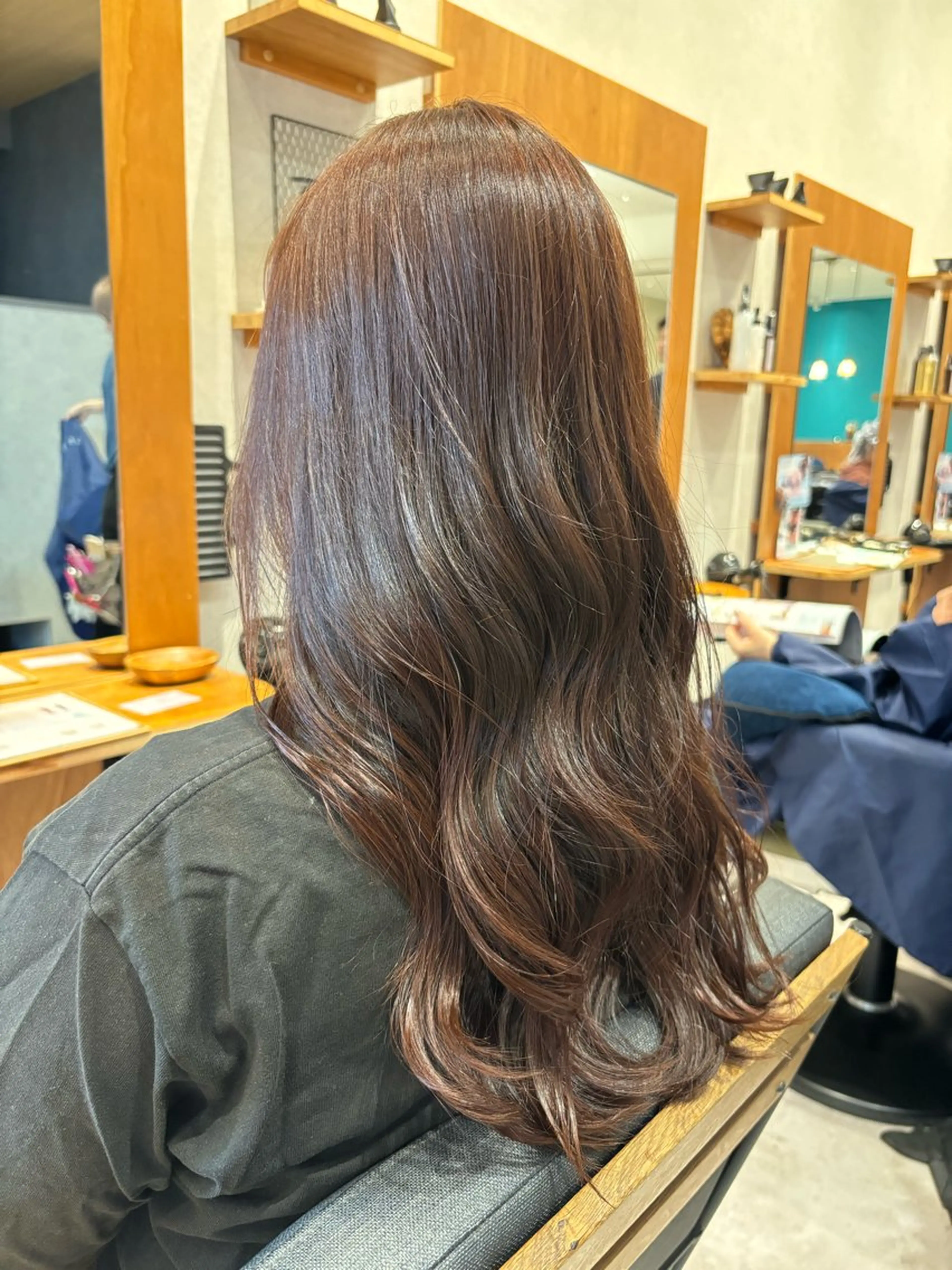 ロング 北村 祐樹のヘアスタイル