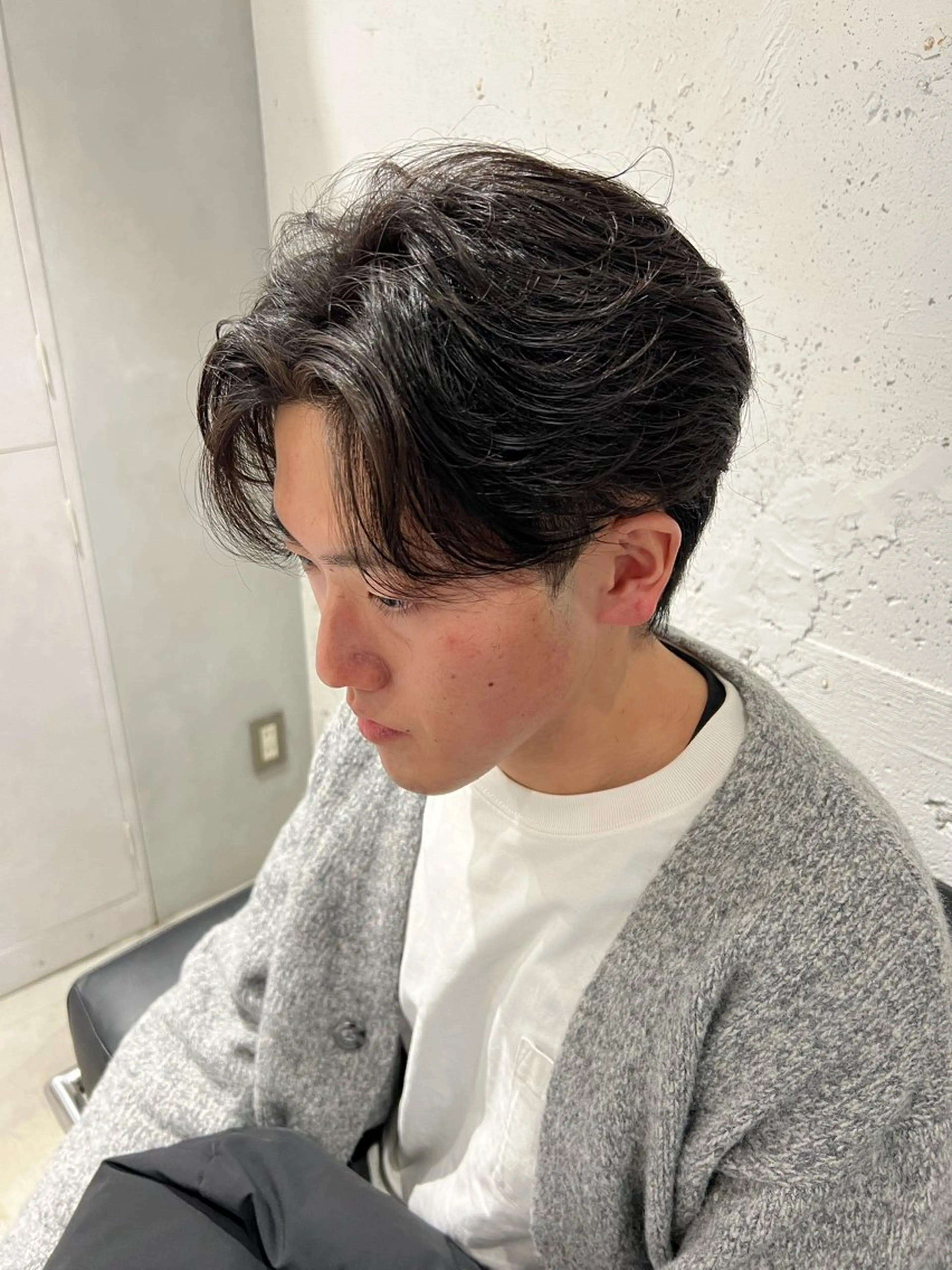 メンズ メンズカット松戸/韓 国/メンズパーマ航太のヘアスタイル