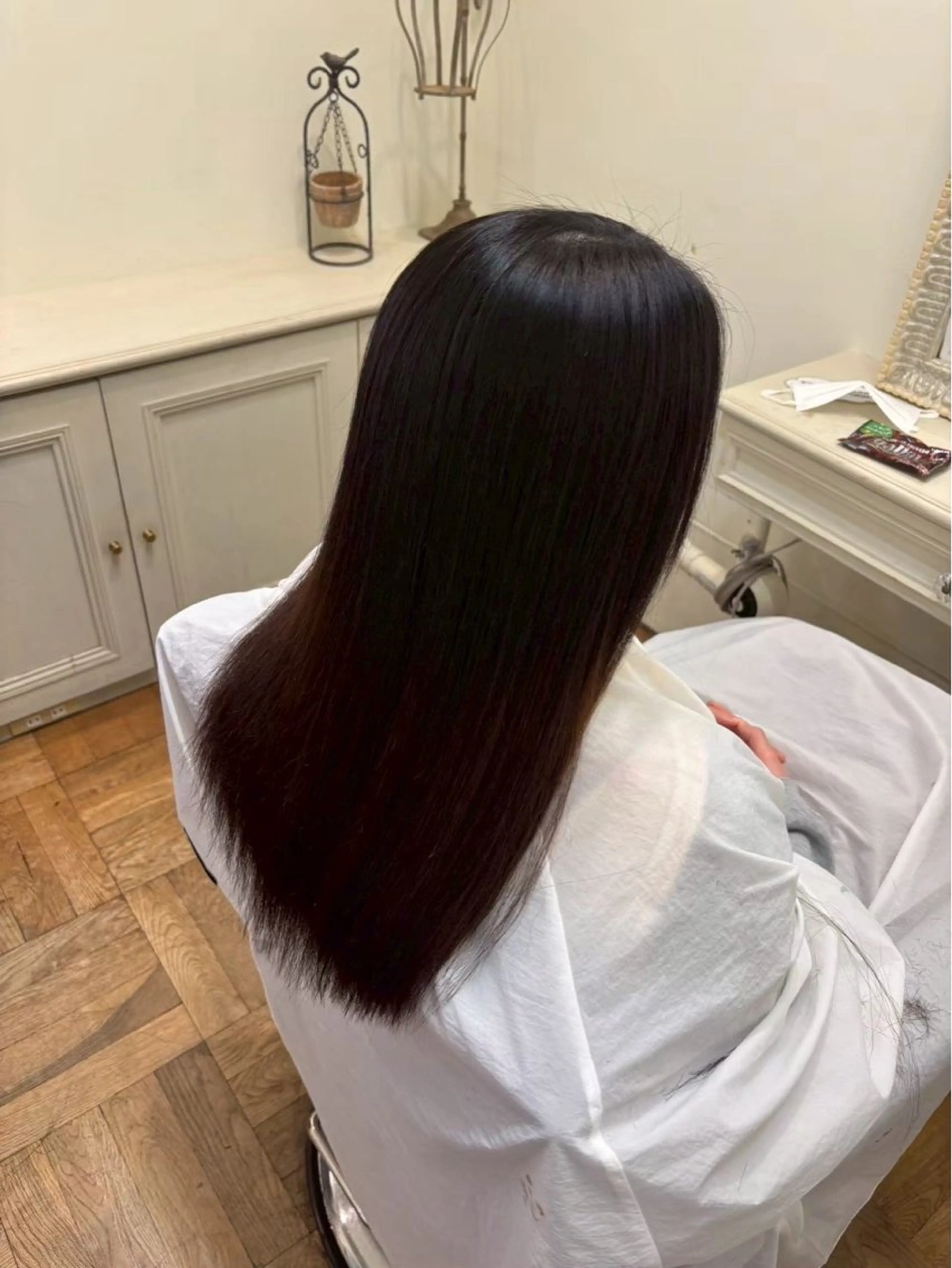 ロング 古川 心のヘアスタイル