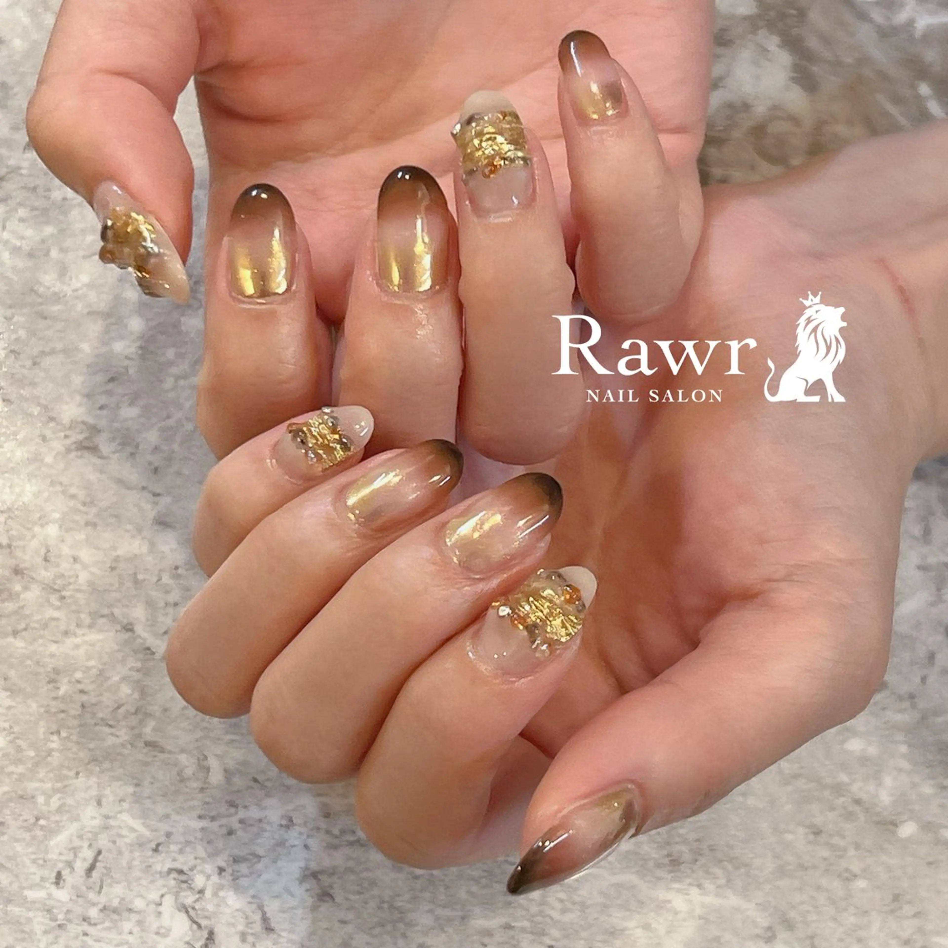 ネイル ハンドネイル Rawr / saoriのネイルデザイン