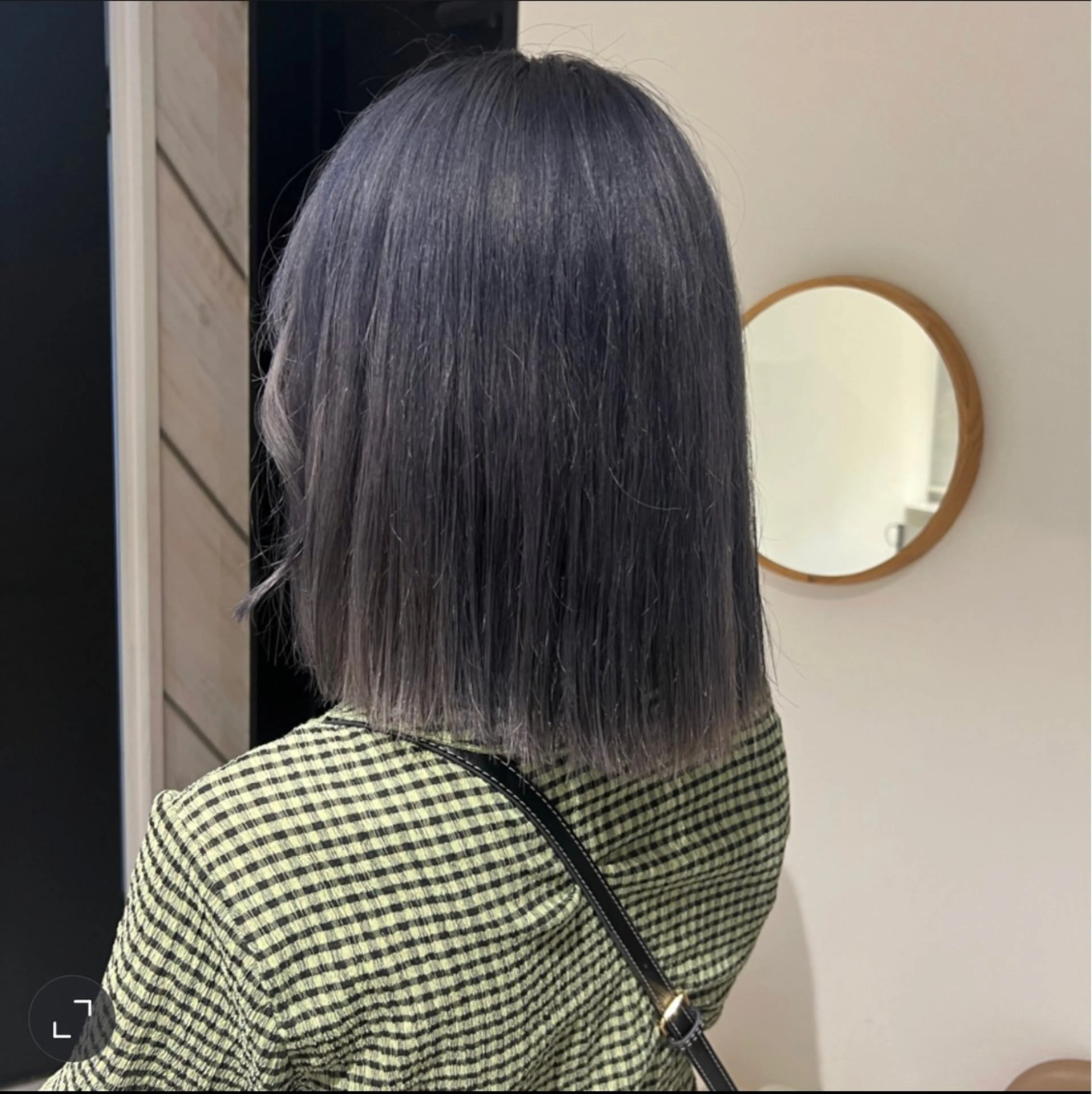 セミロング カラー ヘアカラー ai 梅田/暖色カラーのヘアスタイル