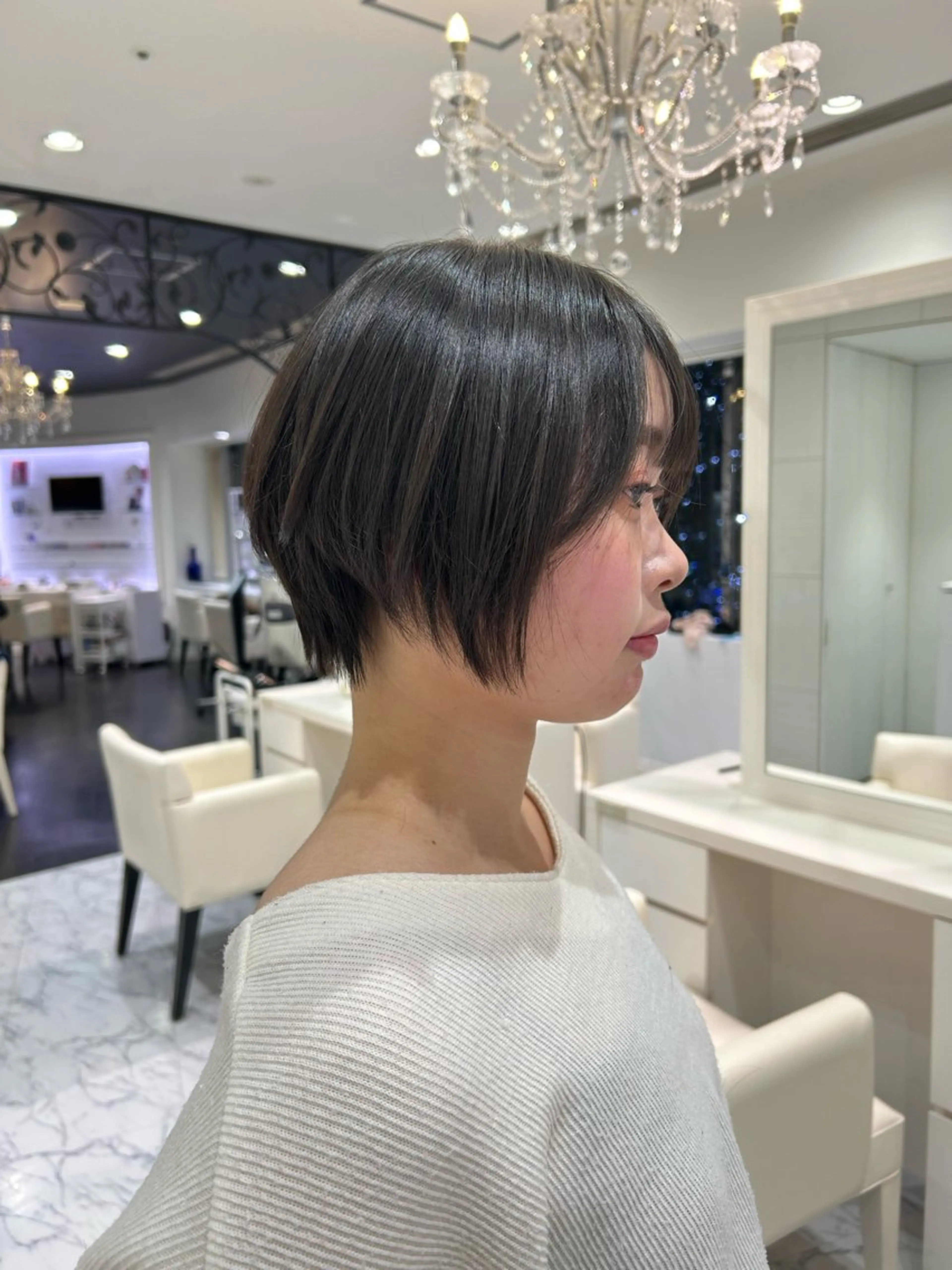 ショート 掛川 愛菜のヘアスタイル