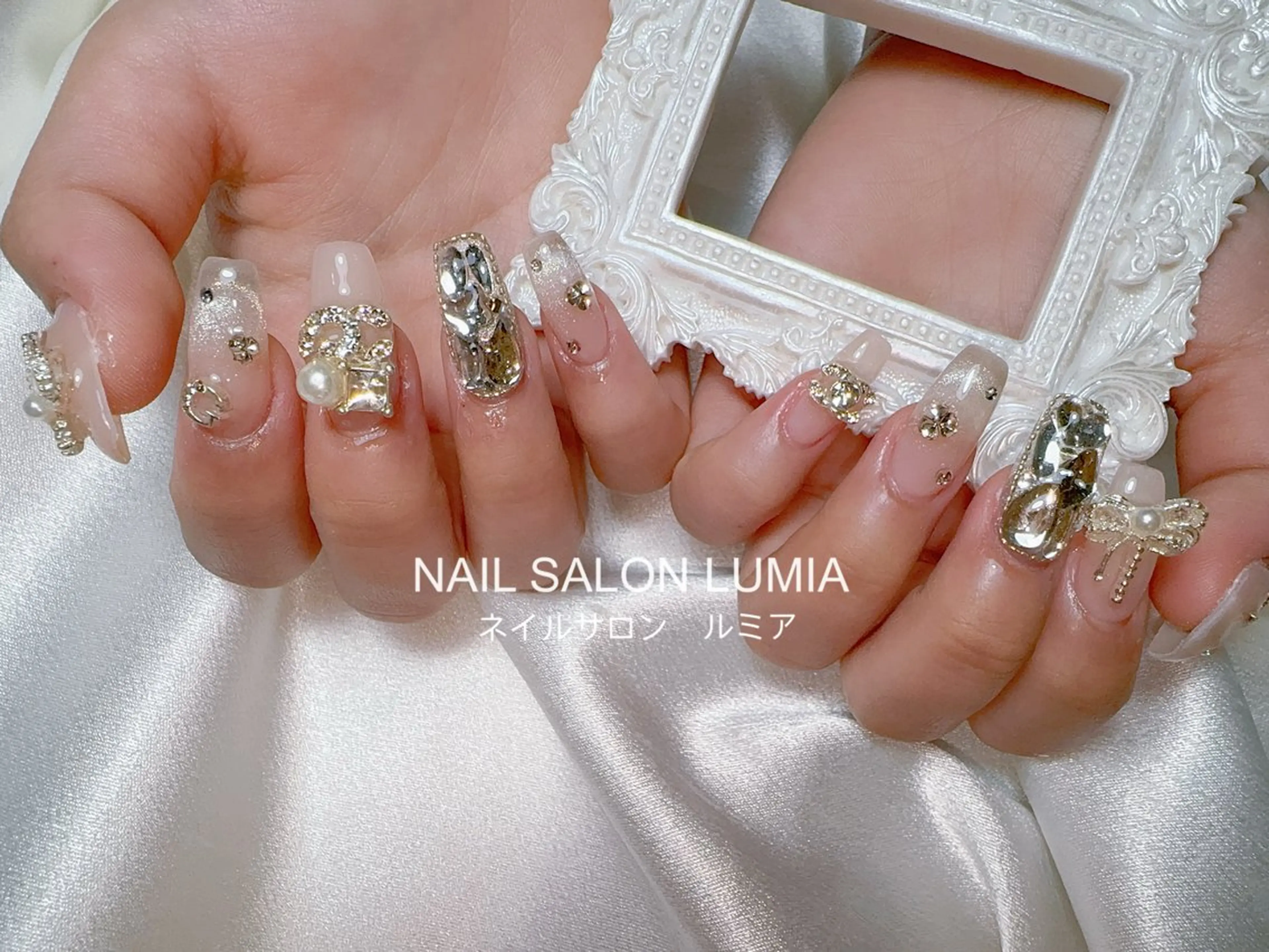 ネイル ハンドネイル ネイルサロン ルミア Lumia 店長のネイルデザイン