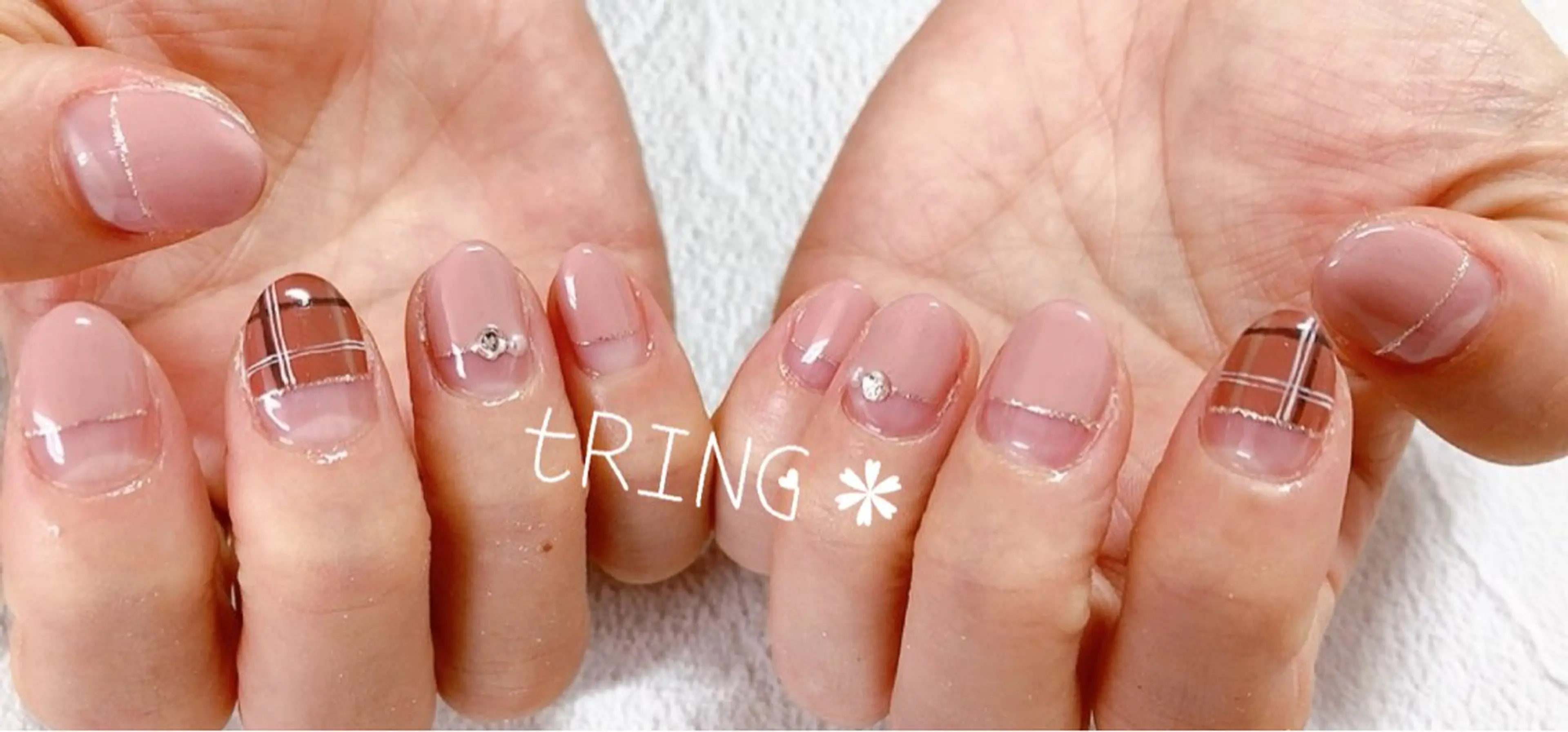 ネイル ハンドネイル tRING* しいの木台のネイルデザイン