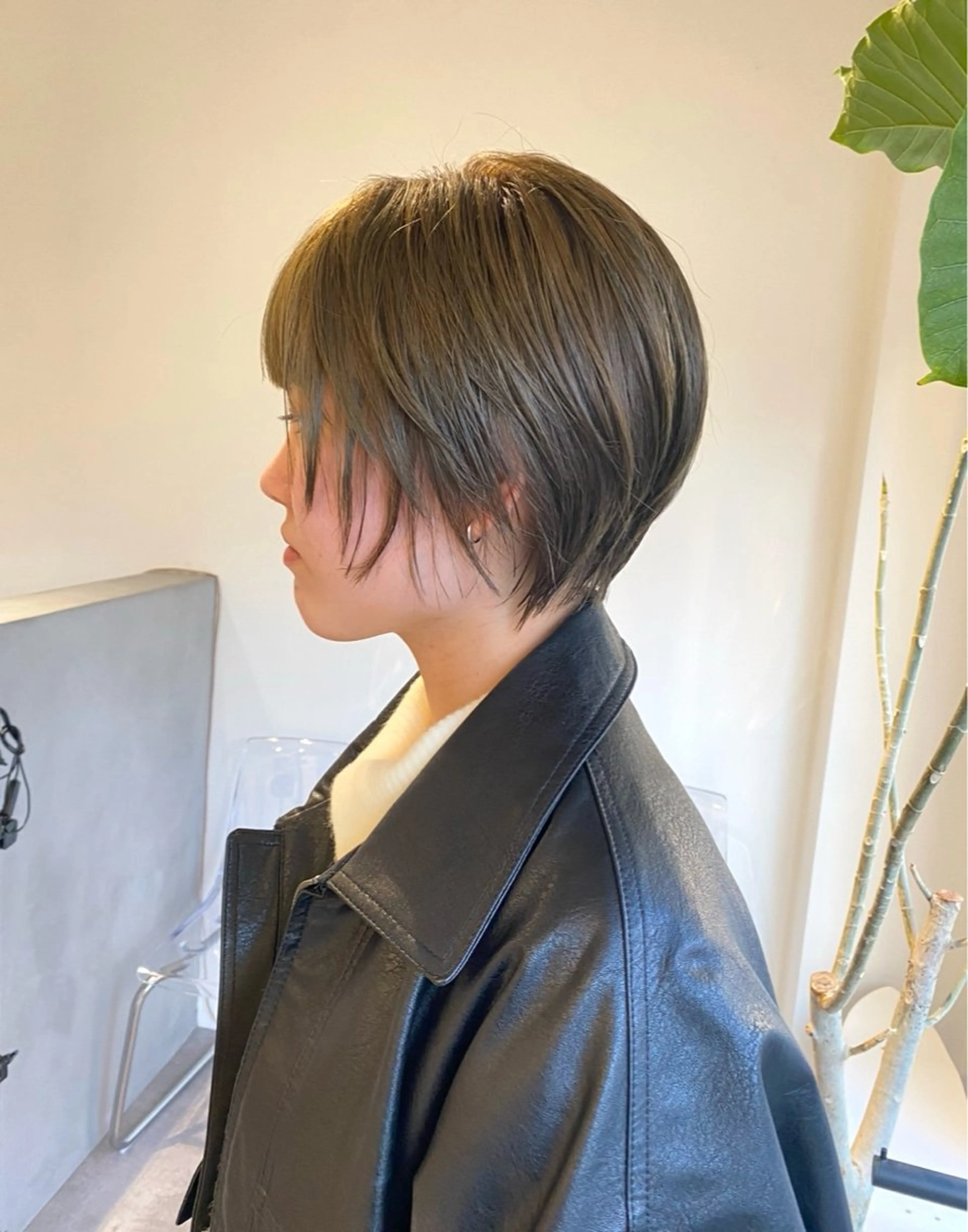 ショート カラー ショートヘア 名古屋/八事駅 暉梨(HIKARI)のヘアスタイル